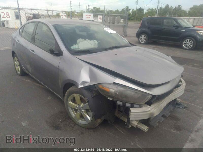 2015 Dodge DART SXT (VIN 1C3CDFBB5FD158858) — фото 1 из 10, IAAI, повреждение: передняя часть