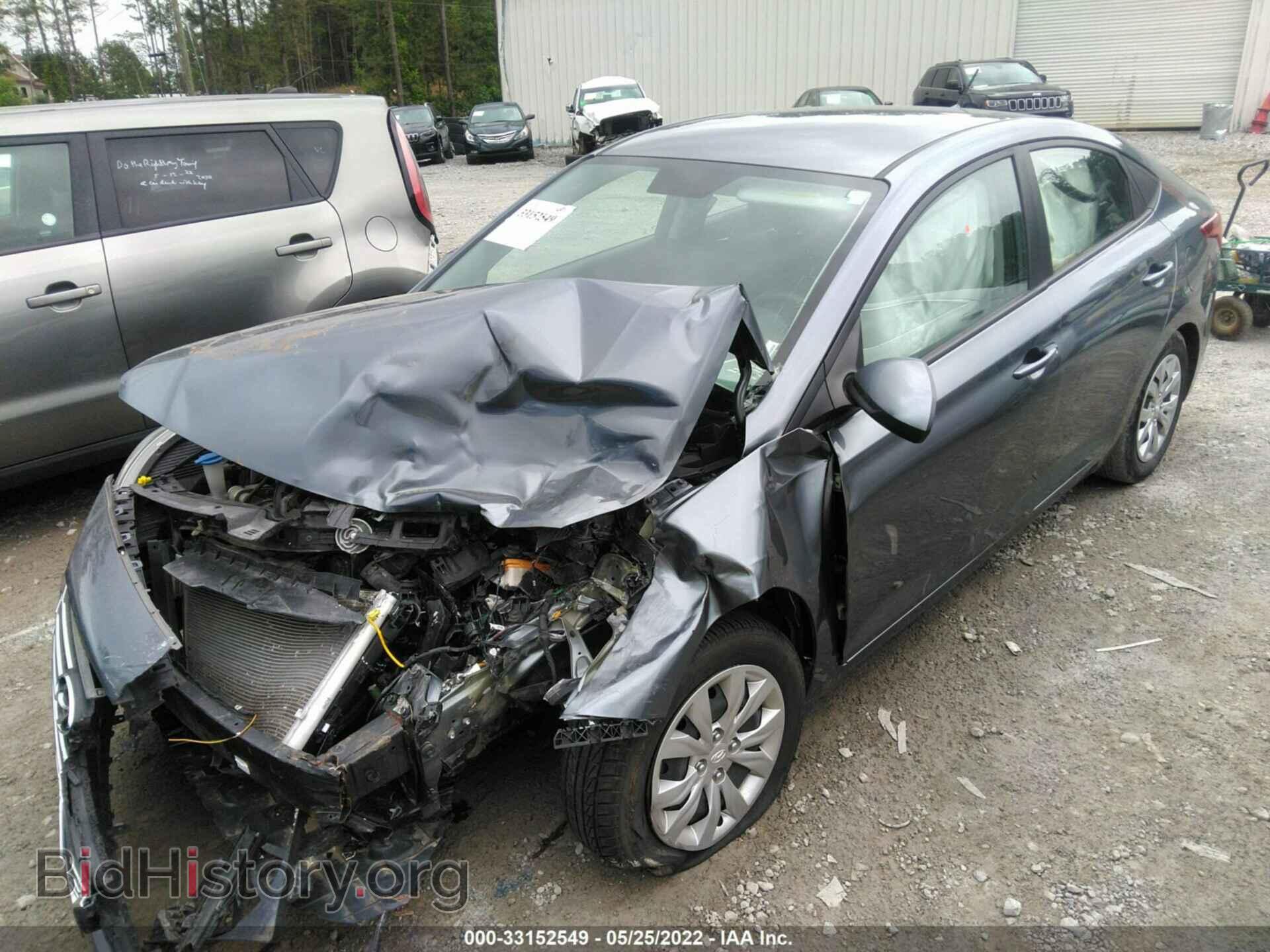 2020 HYUNDAI ACCENT - VIN: 3KPC24A66LE108412 - Фото 2