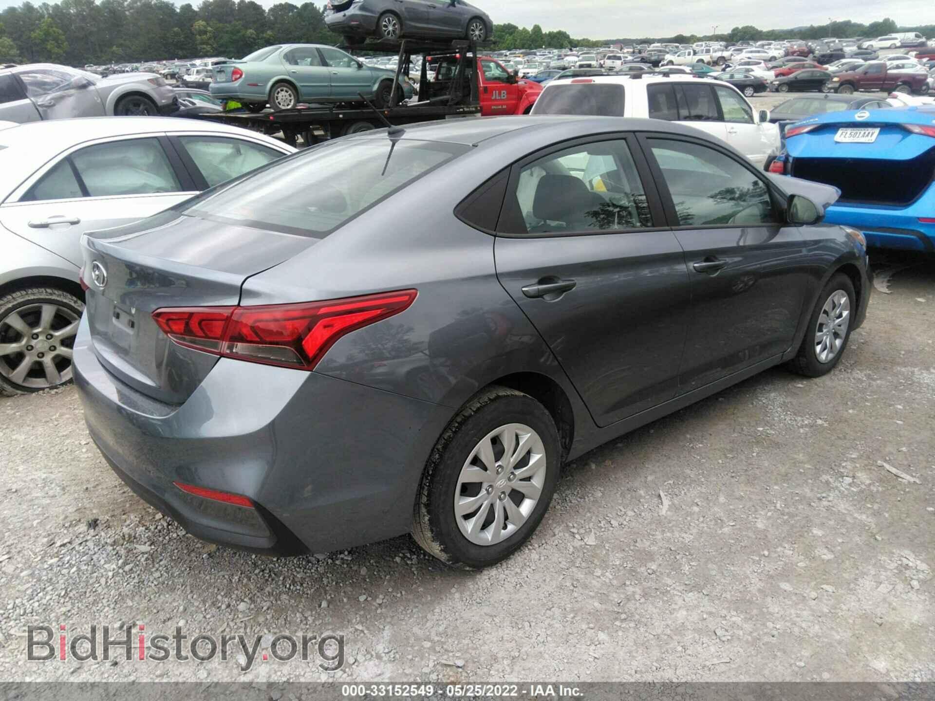 2020 HYUNDAI ACCENT - VIN: 3KPC24A66LE108412 - Фото 4