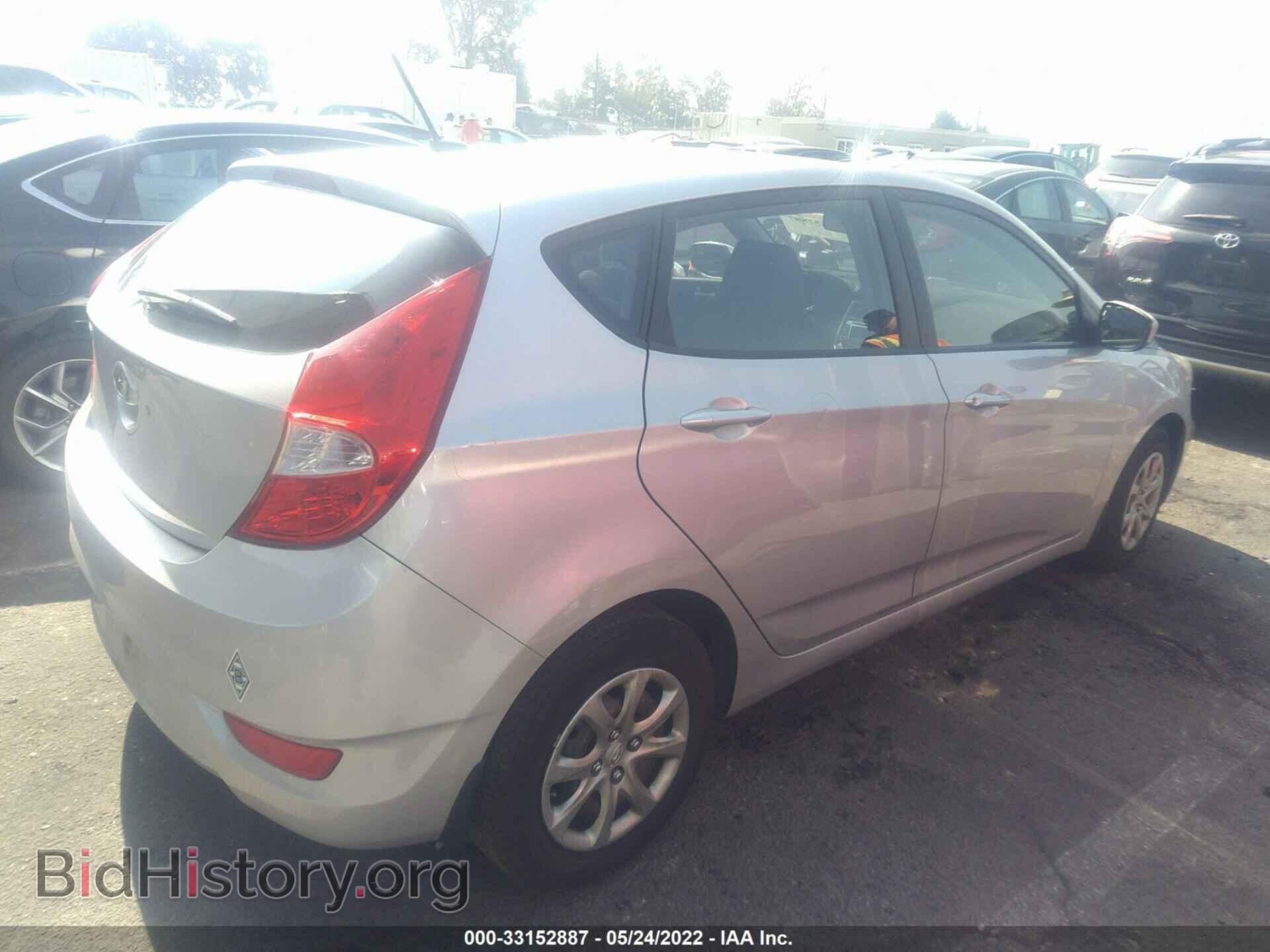 2014 HYUNDAI ACCENT - VIN: KMHCT5AE4EU163242 - Фото 4