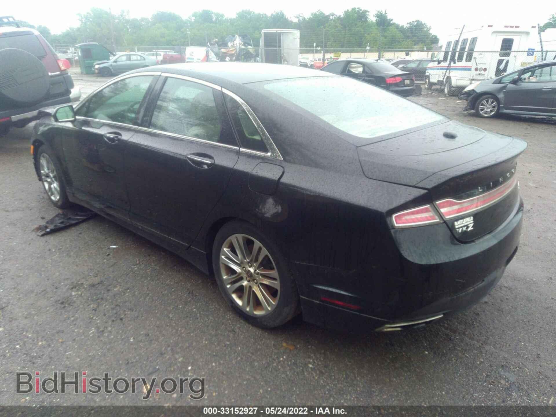 2013 LINCOLN MKZ - VIN: 3LN6L2J95DR820974 - Фото 3
