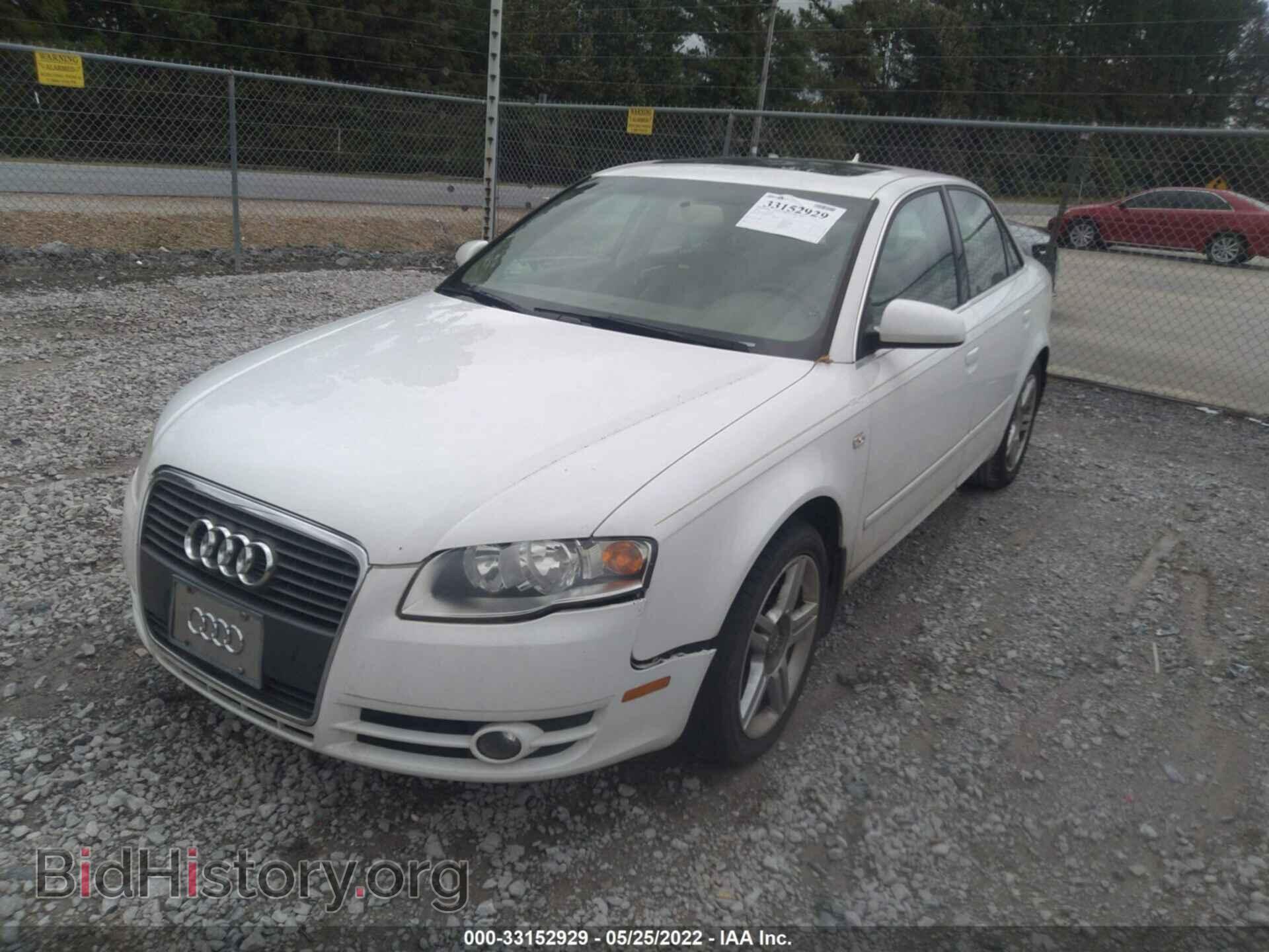 2007 AUDI A4 - VIN: WAUAF78E67A056554 - Фото 2