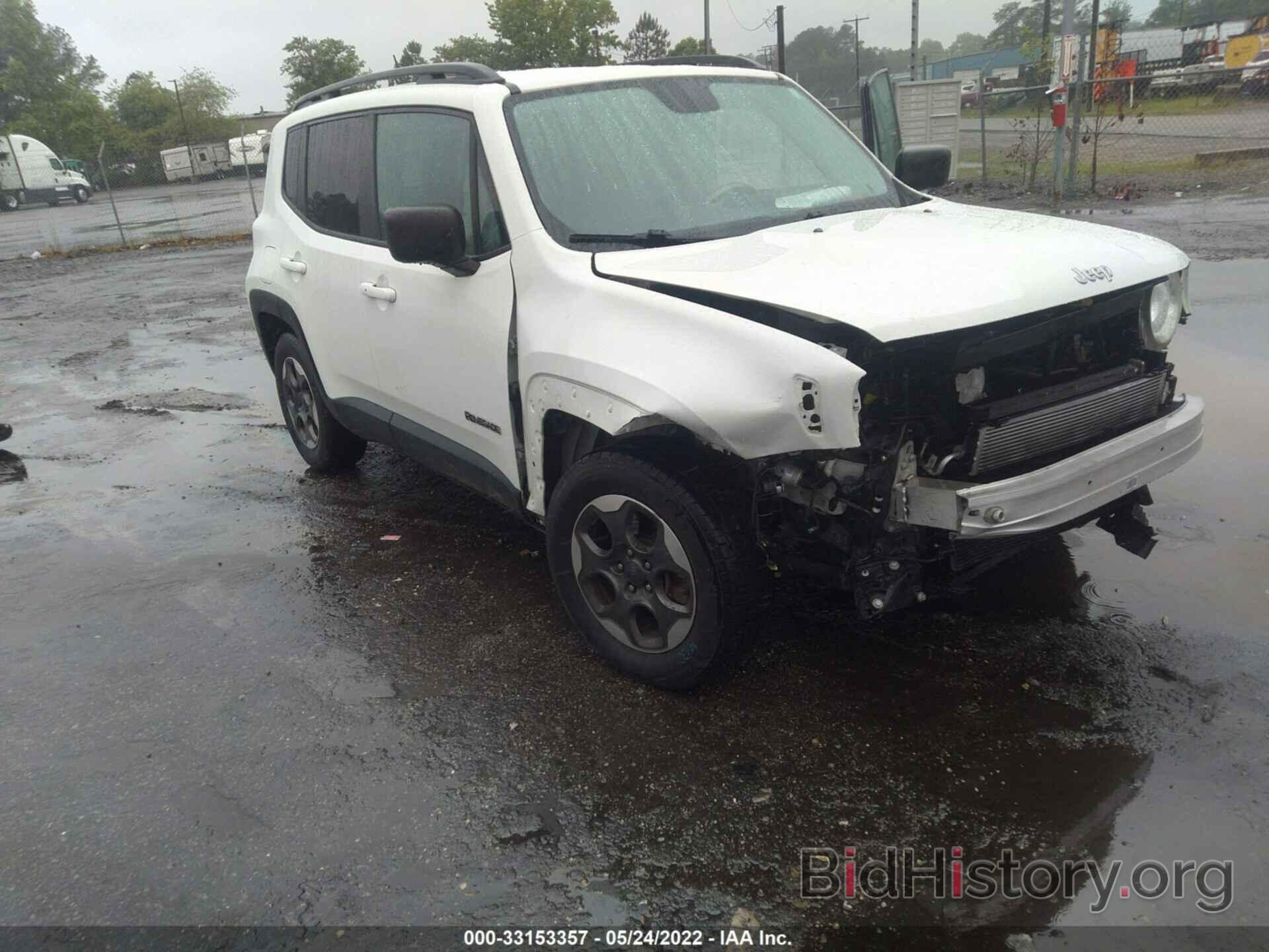 Фотография ZACCJAAT1GPD76932 - JEEP RENEGADE 2016