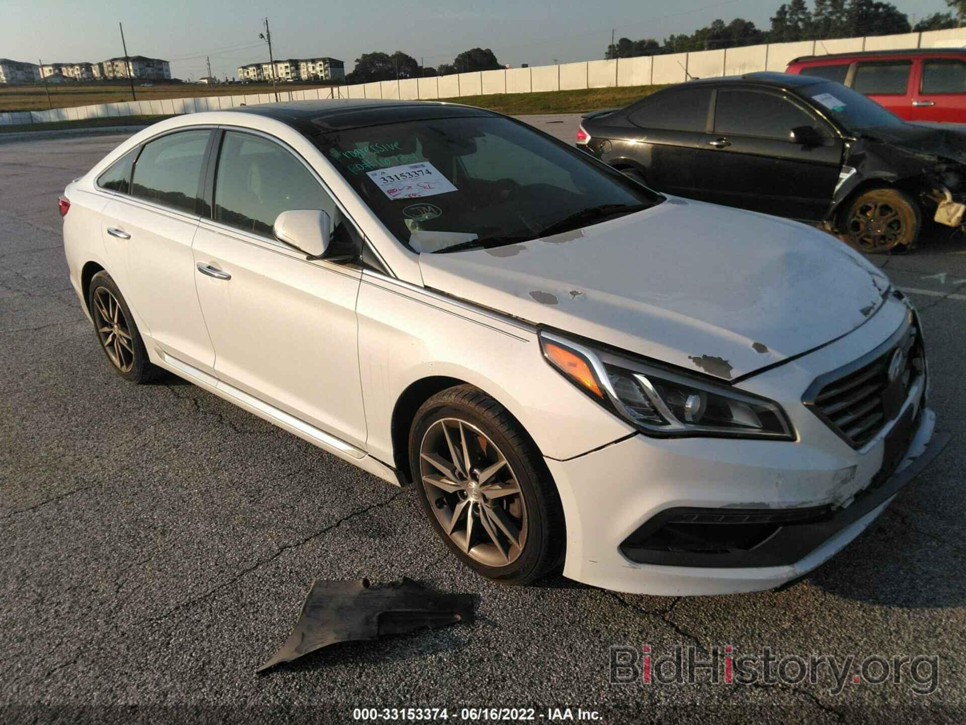 Photo 5NPE34ABXFH071352 - HYUNDAI SONATA 2015