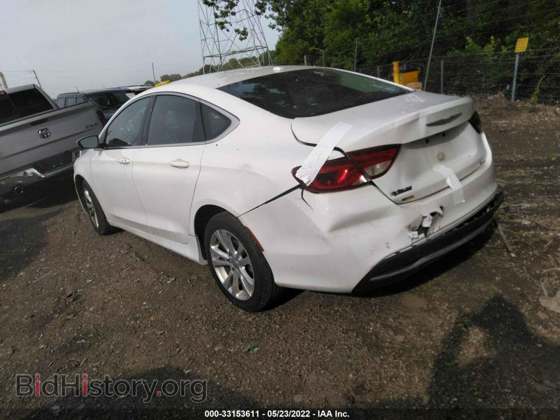 2015 CHRYSLER 200 - VIN: 1C3CCCAB8FN723455 - Фото 3
