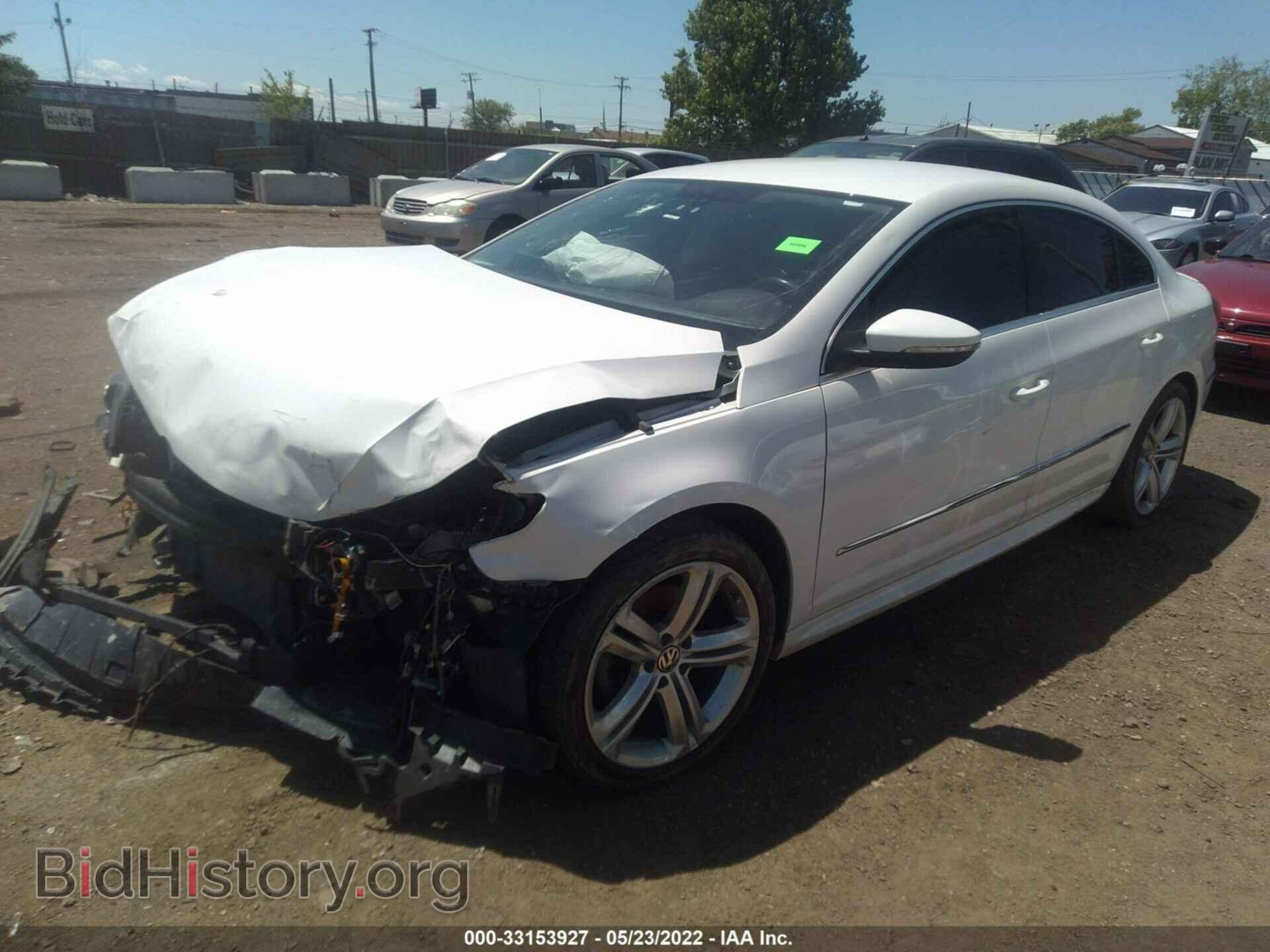 2014 VOLKSWAGEN CC - VIN: WVWBN7AN5EE524302 - Фото 2
