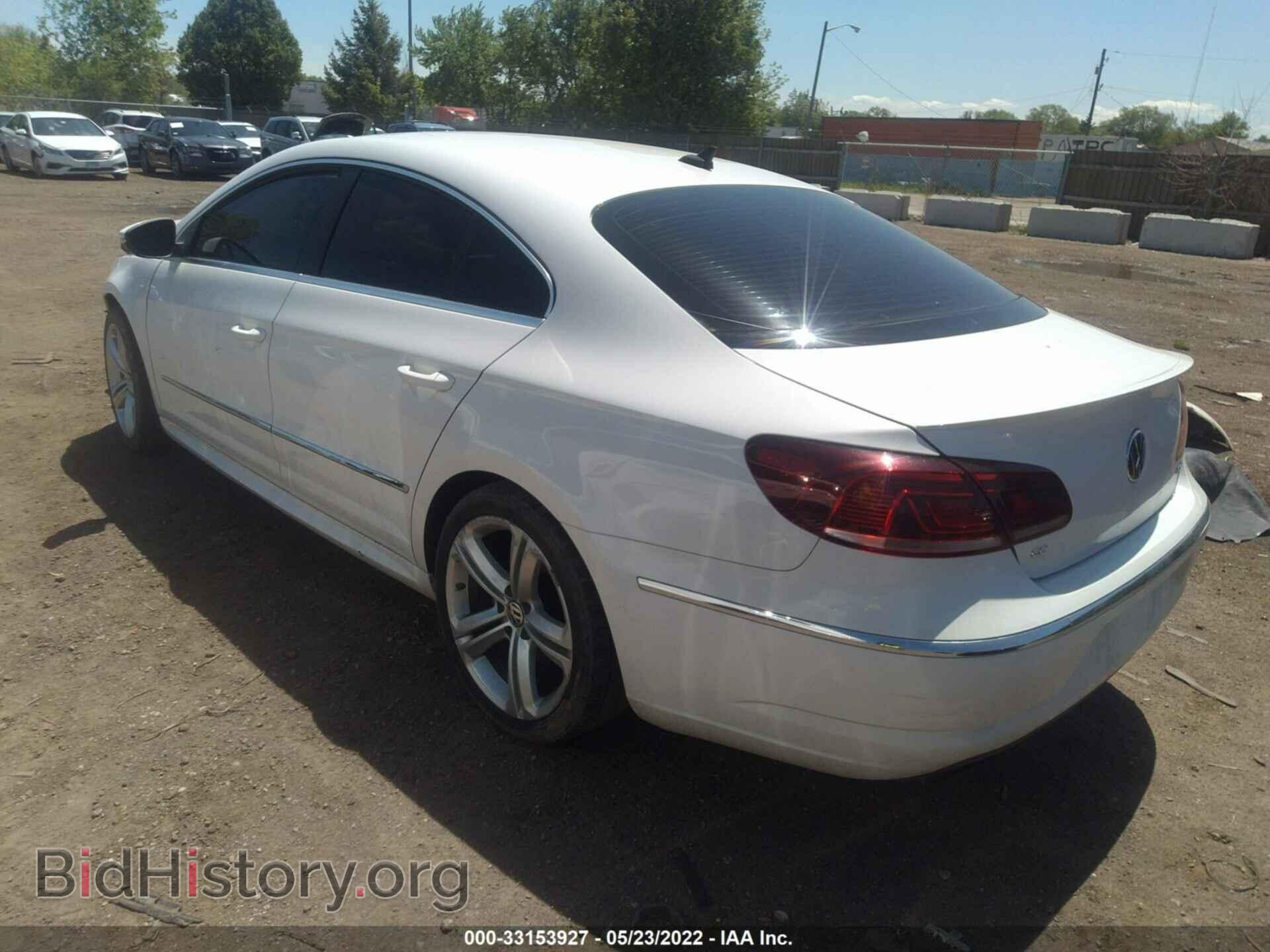 2014 VOLKSWAGEN CC - VIN: WVWBN7AN5EE524302 - Фото 3