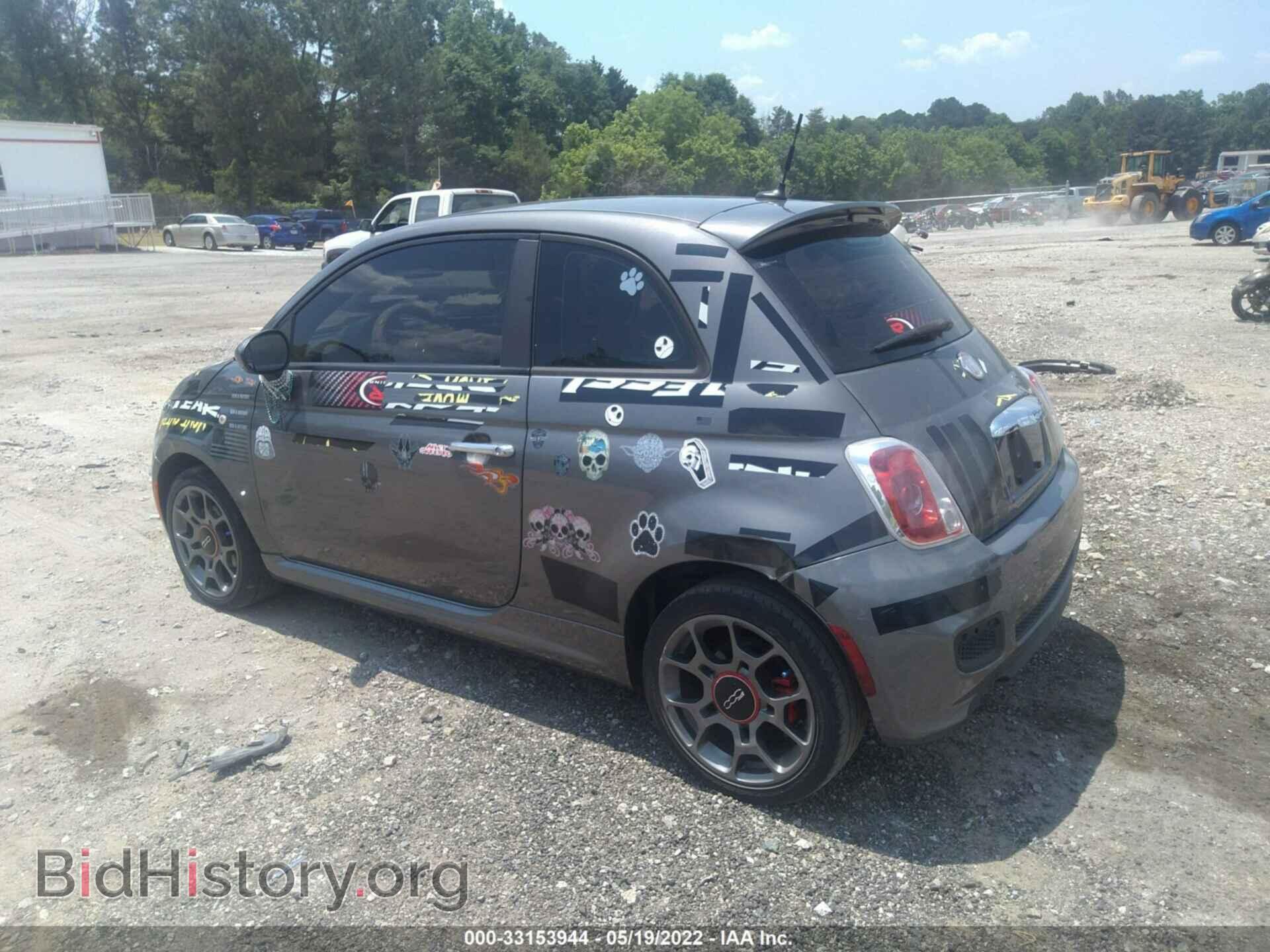 2012 FIAT 500 - VIN: 3C3CFFBR2CT340546 - Фото 3