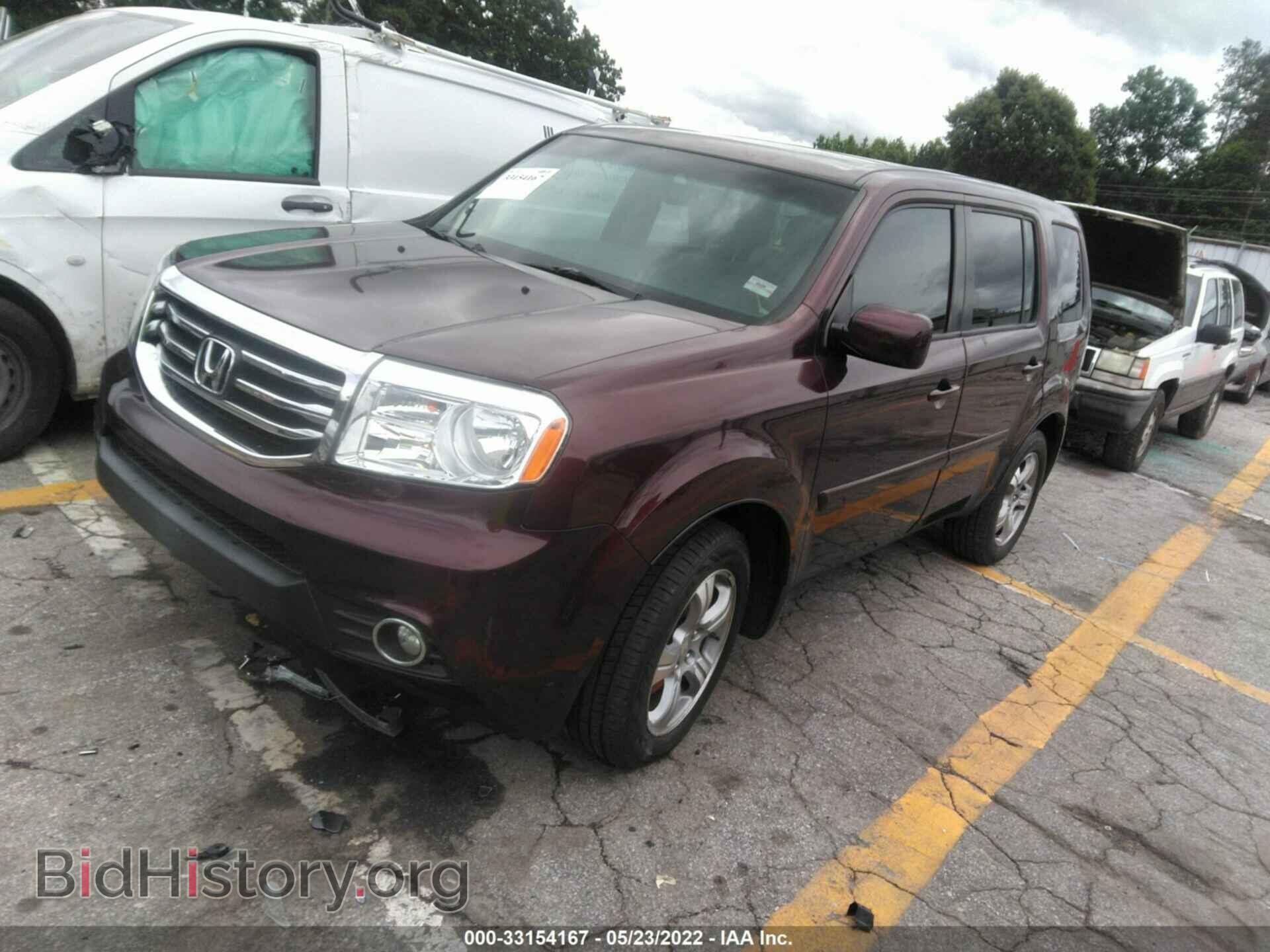2014 HONDA PILOT - VIN: 5FNYF3H55EB024838 - Фото 2