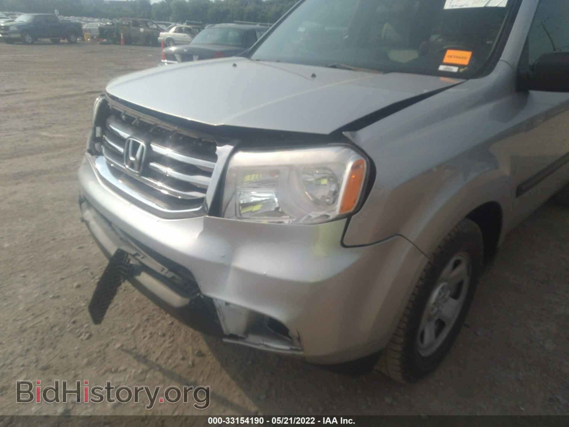 2013 HONDA PILOT - VIN: 5FNYF3H24DB037486 - Фото 6