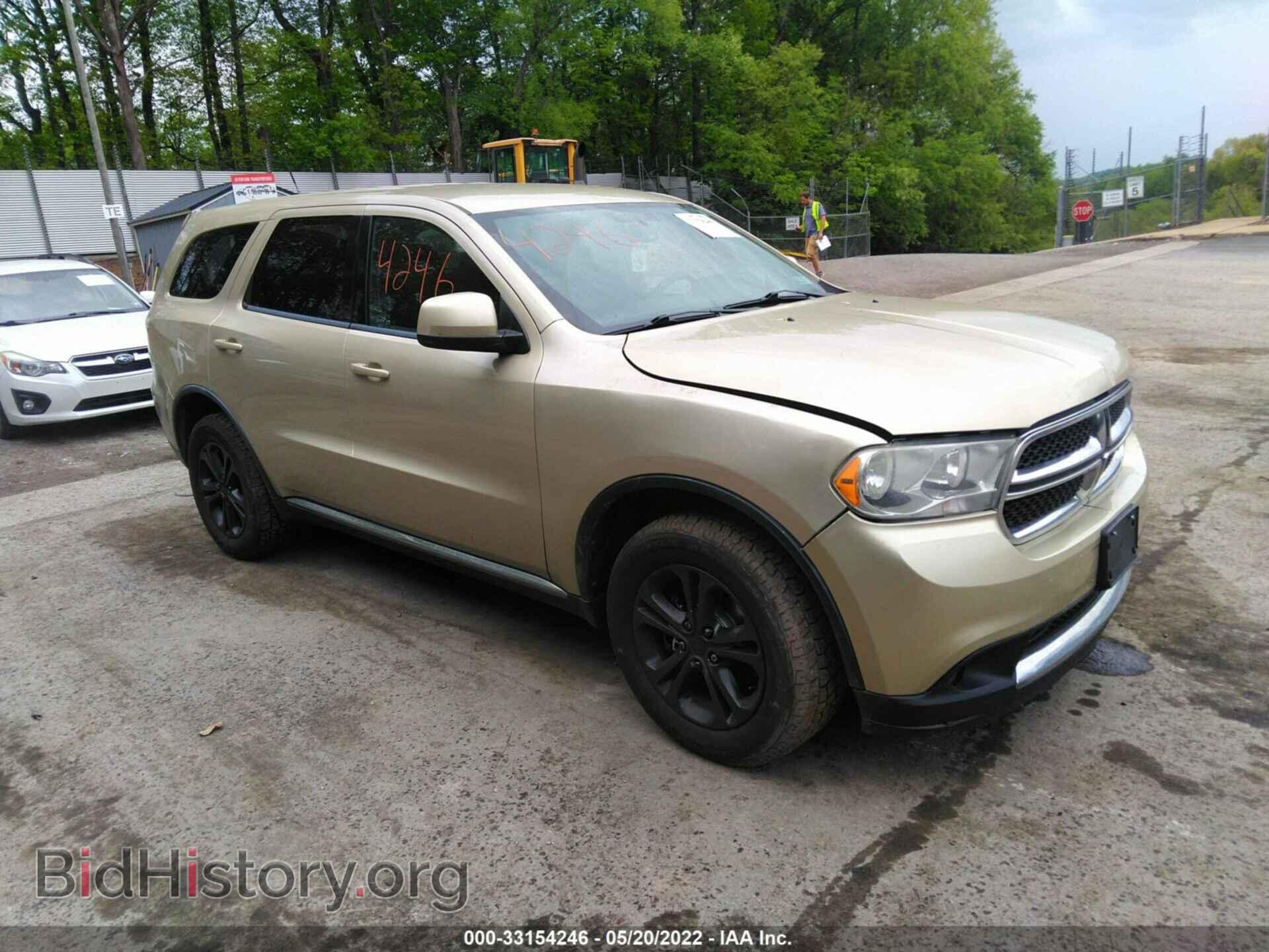 Photo 1C4RDJAG7CC122242 - DODGE DURANGO 2012