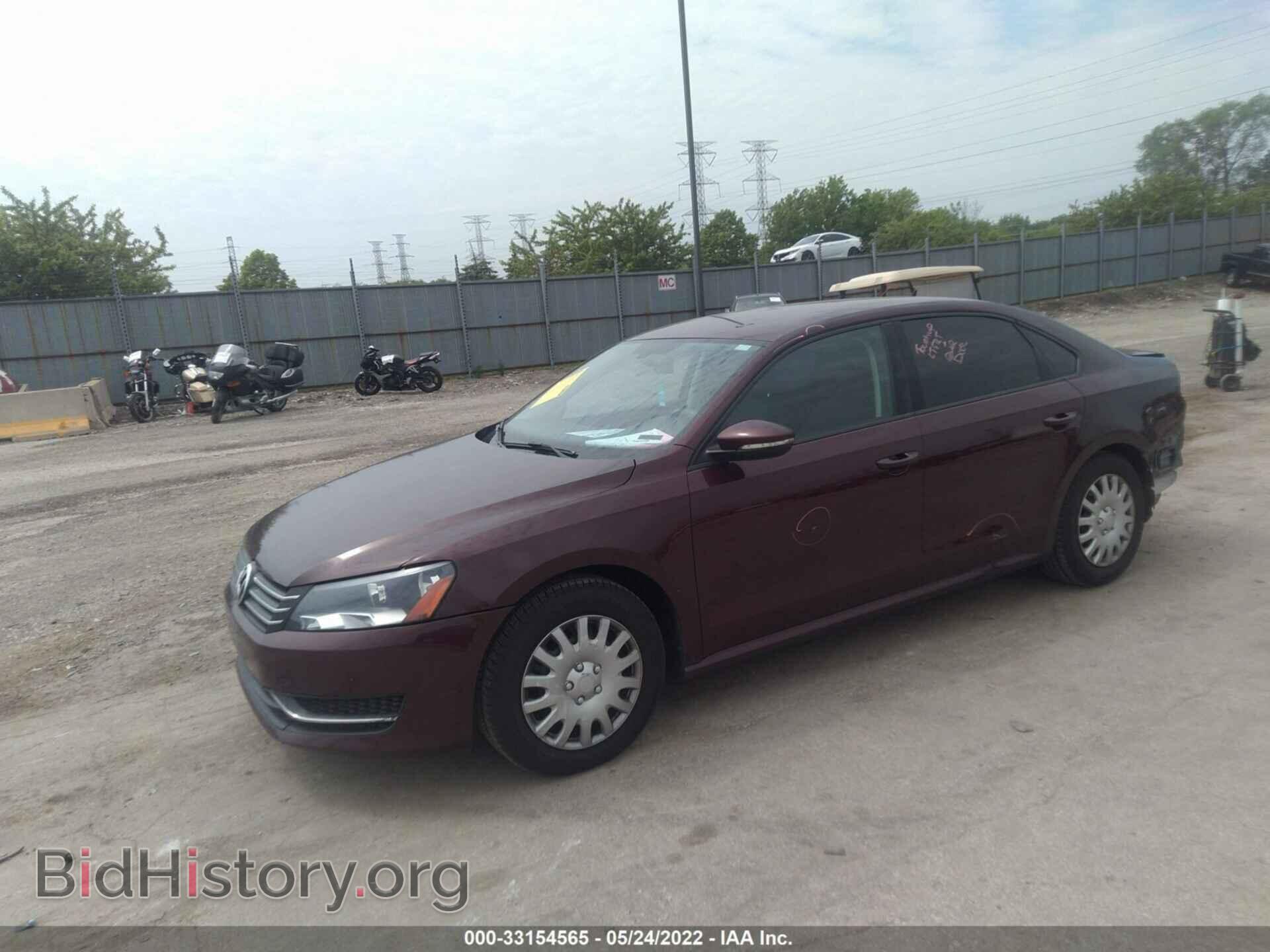 2012 VOLKSWAGEN PASSAT - VIN: 1VWAP7A35CC041158 - Фото 2