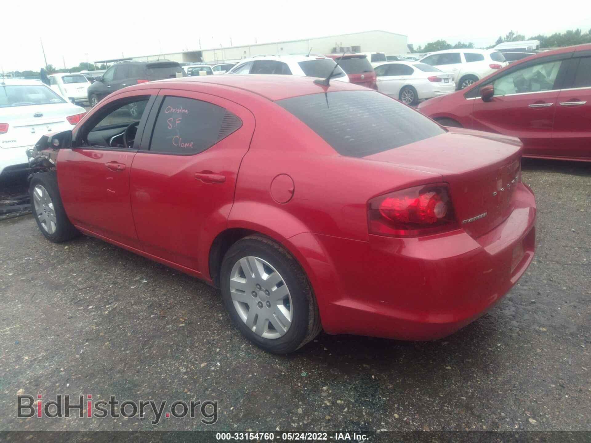 2014 DODGE AVENGER - VIN: 1C3CDZAB1EN222907 - Фото 3