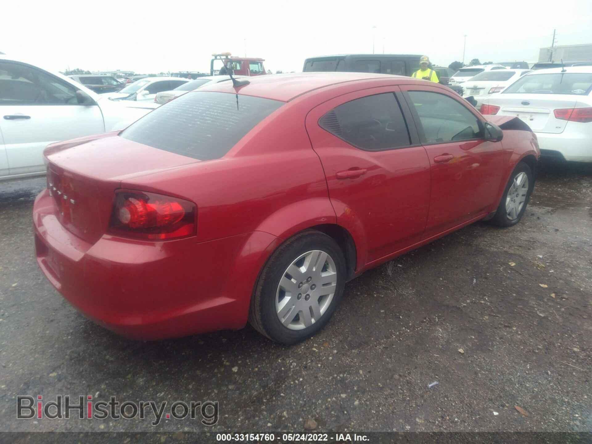2014 DODGE AVENGER - VIN: 1C3CDZAB1EN222907 - Фото 4