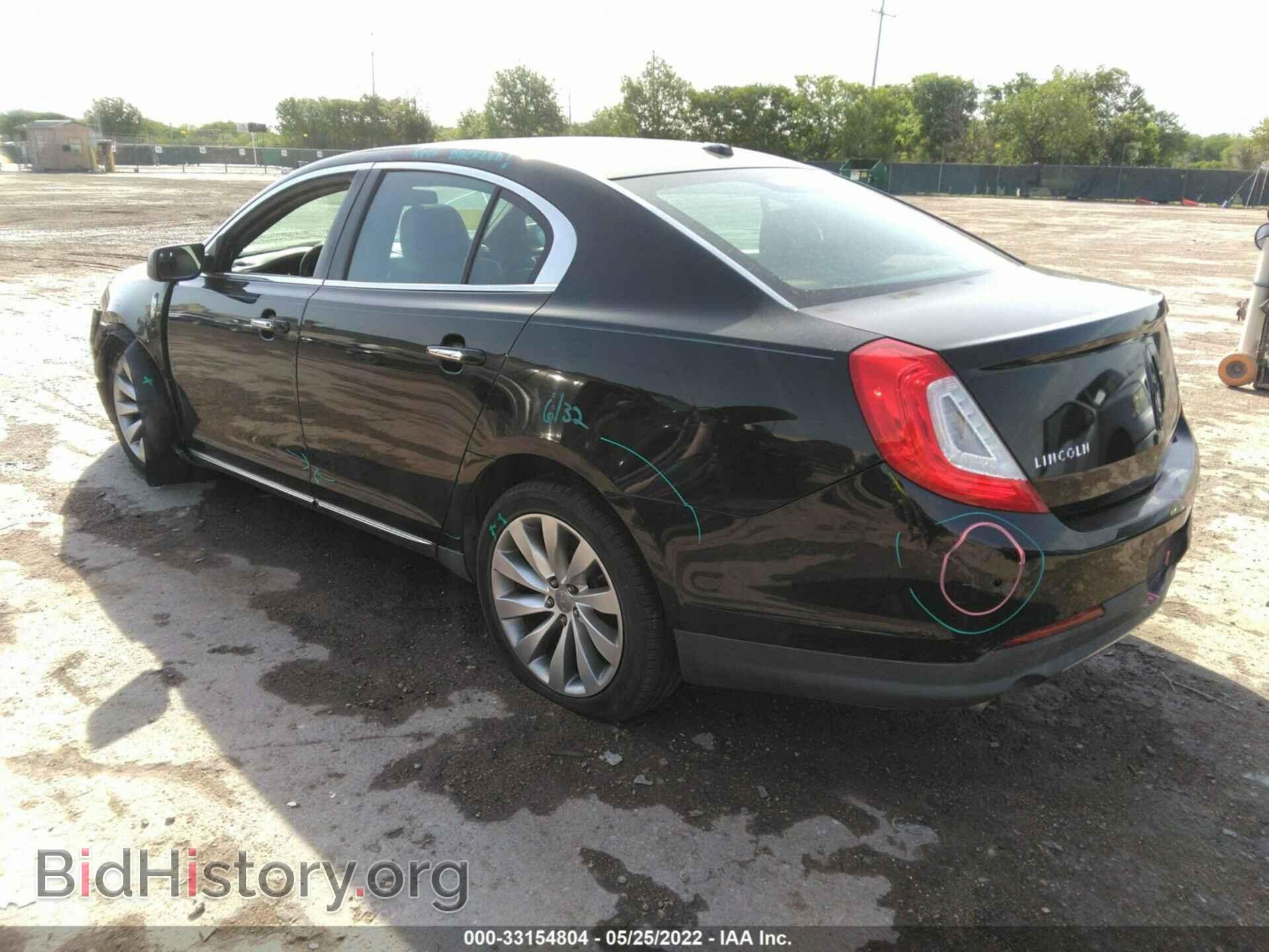 2013 LINCOLN MKS - VIN: 1LNHL9DK8DG607914 - Фото 3