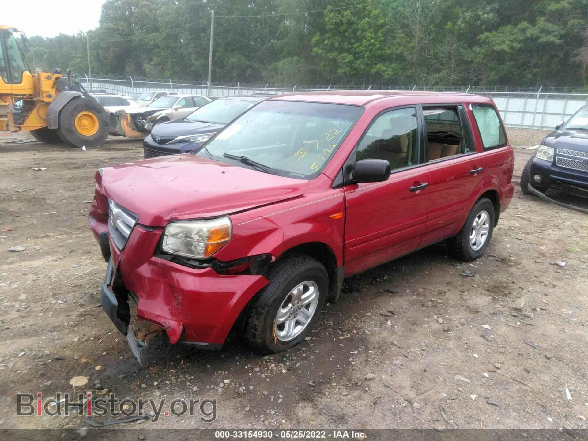 2006 HONDA PILOT - VIN: 5FNYF28166B033086 - Photo 2
