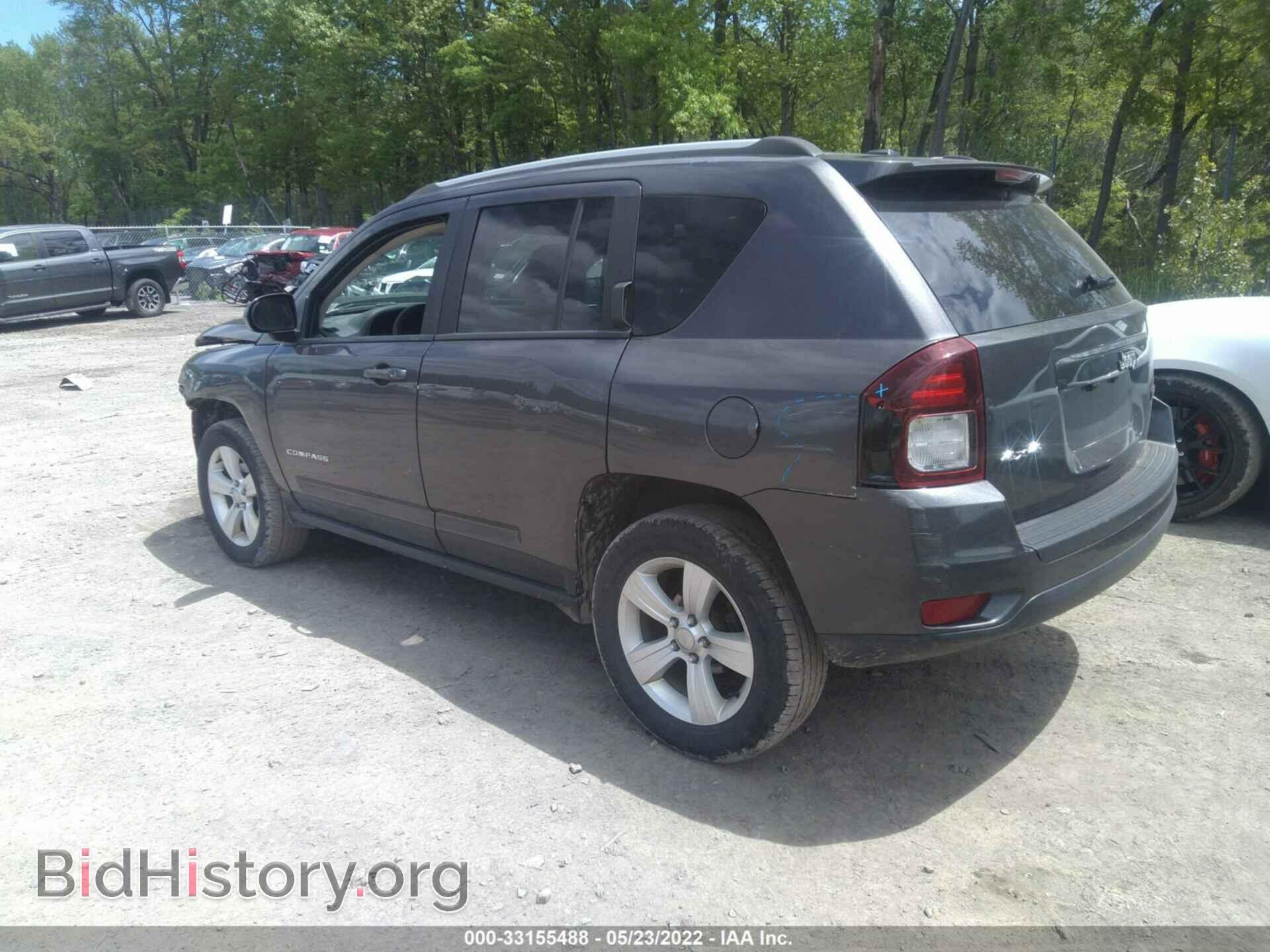2016 JEEP COMPASS - VIN: 1C4NJDBB1GD618035 - Фото 3