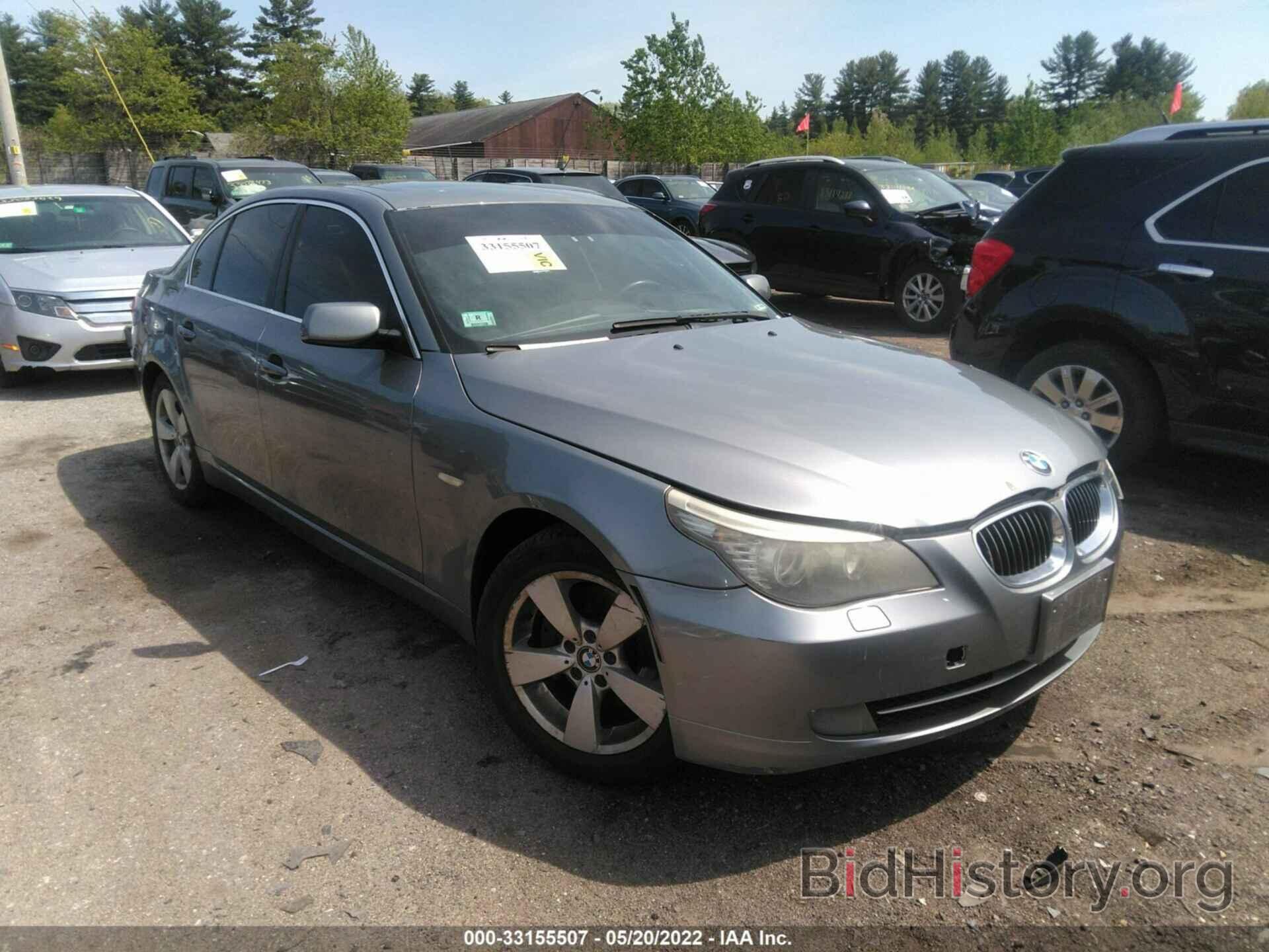 Photo WBANV13598CZ51695 - BMW 5 SERIES 2008