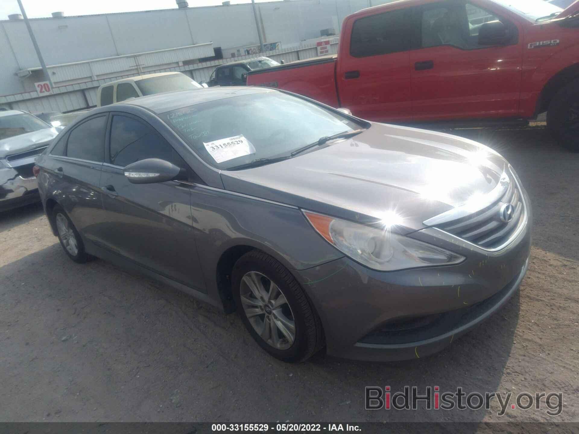 Photo 5NPEB4AC9EH828963 - HYUNDAI SONATA 2014