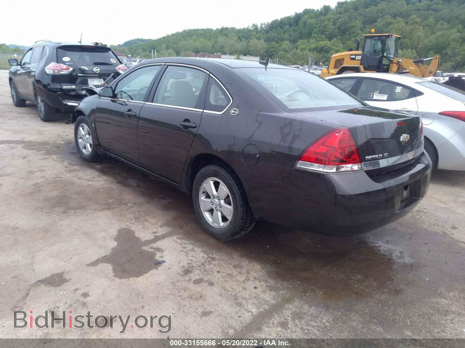 2008 CHEVROLET IMPALA - VIN: 2G1WT58KX81339801 - Фото 3