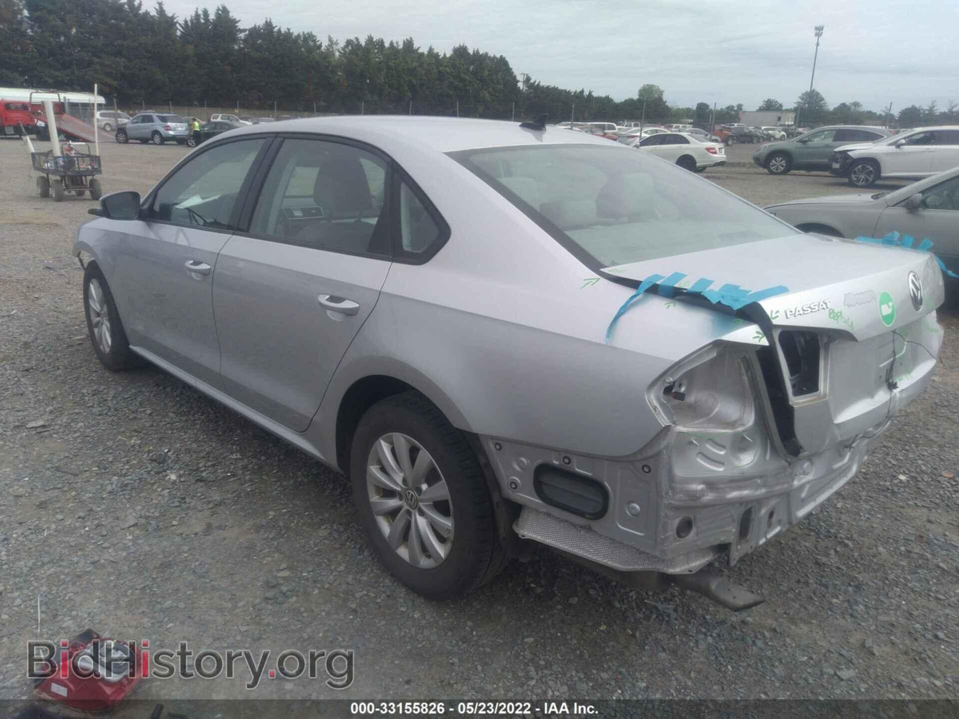 2014 VOLKSWAGEN PASSAT - VIN: 1VWAP7A32EC006970 - Photo 3