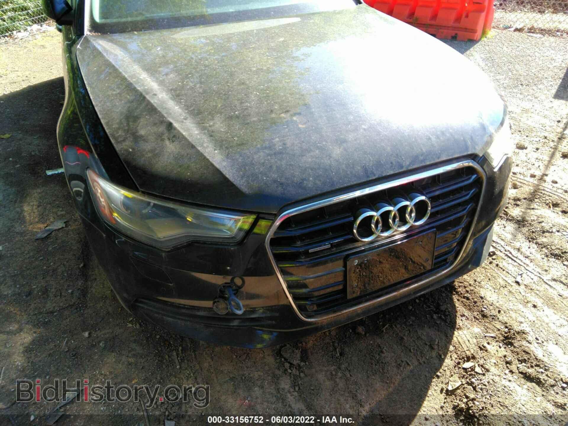 2013 AUDI A6 - VIN: WAUGFAFC3DN054581 - Фото 6