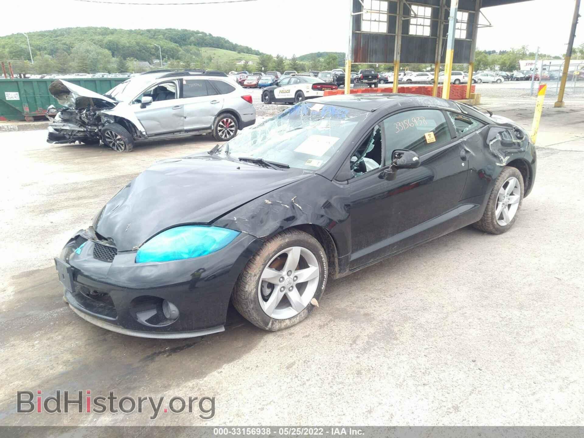 2007 MITSUBISHI ECLIPSE - VIN: 4A3AK24F37E016308 - Photo 2