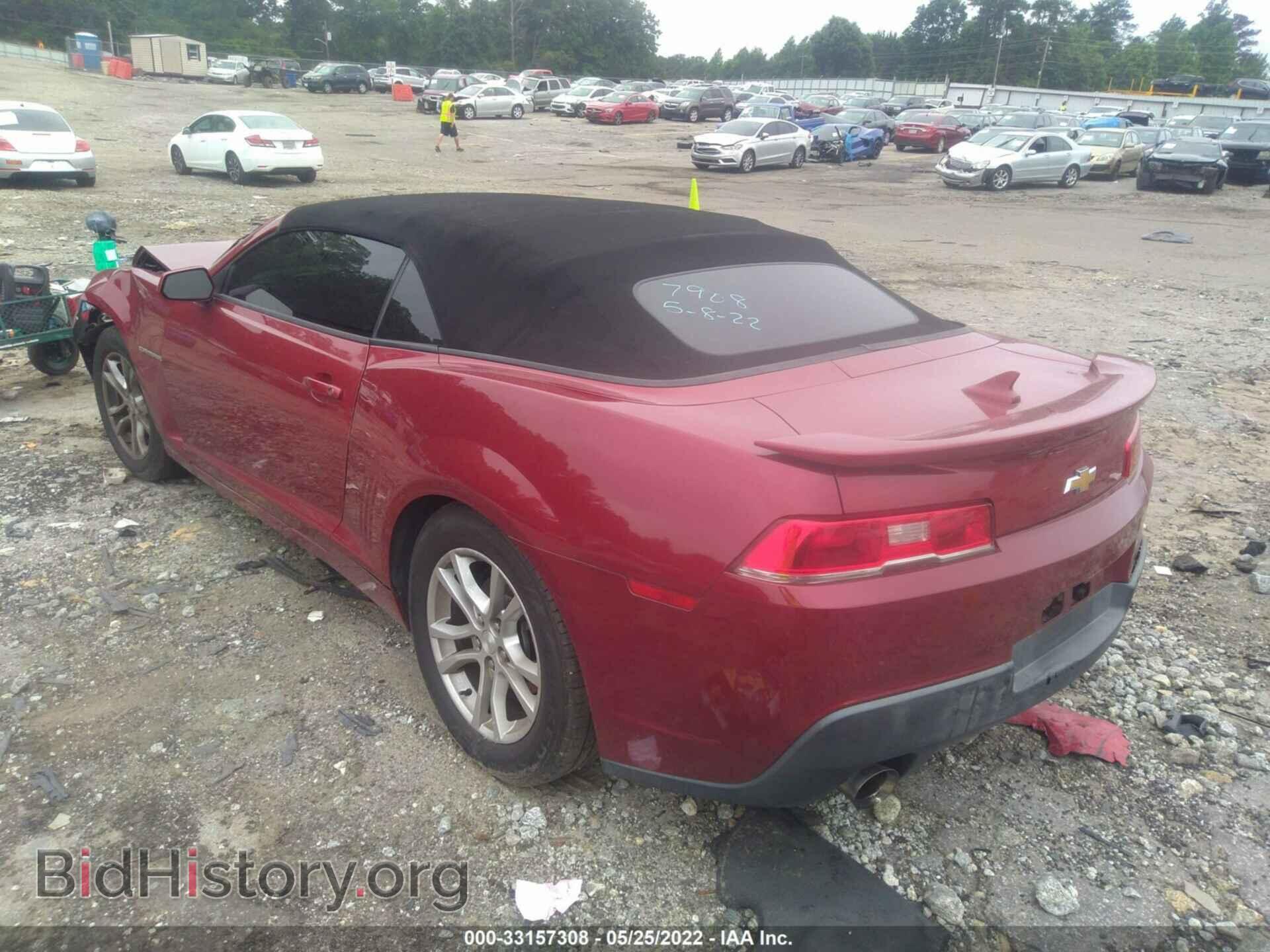 2015 CHEVROLET CAMARO - VIN: 2G1FD3D36F9137908 - Фото 3