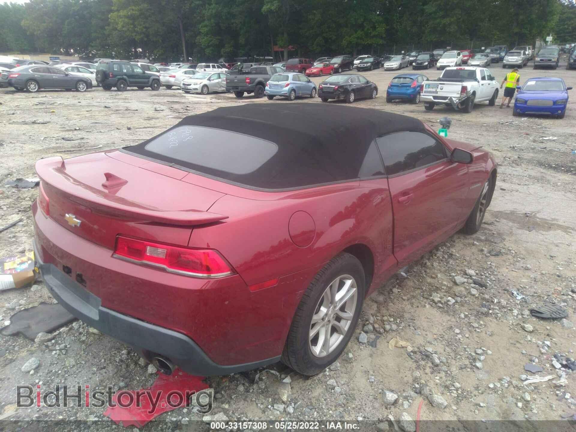2015 CHEVROLET CAMARO - VIN: 2G1FD3D36F9137908 - Фото 4