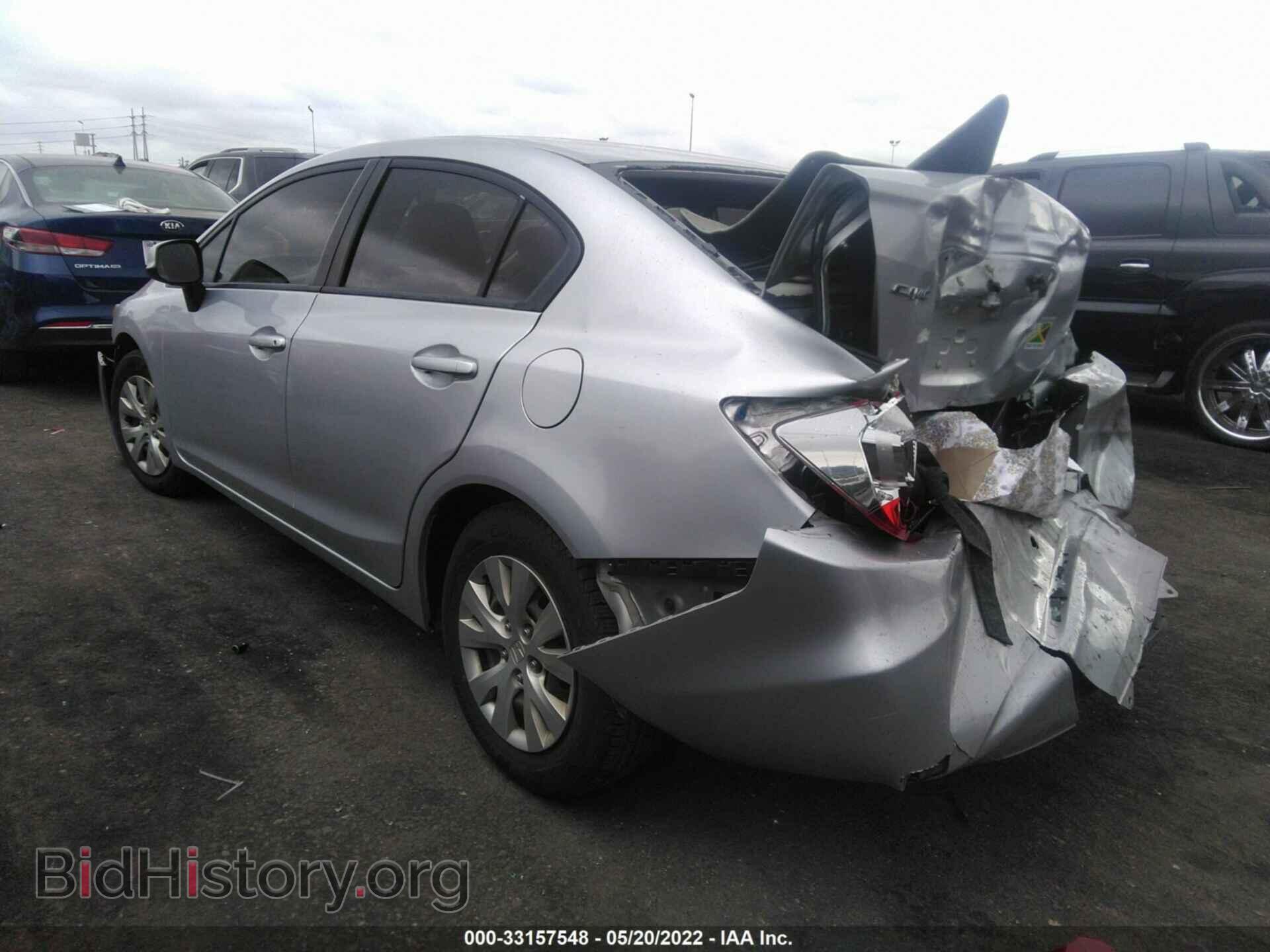 2012 HONDA CIVIC SDN - VIN: 19XFB2F52CE344010 - Фото 3
