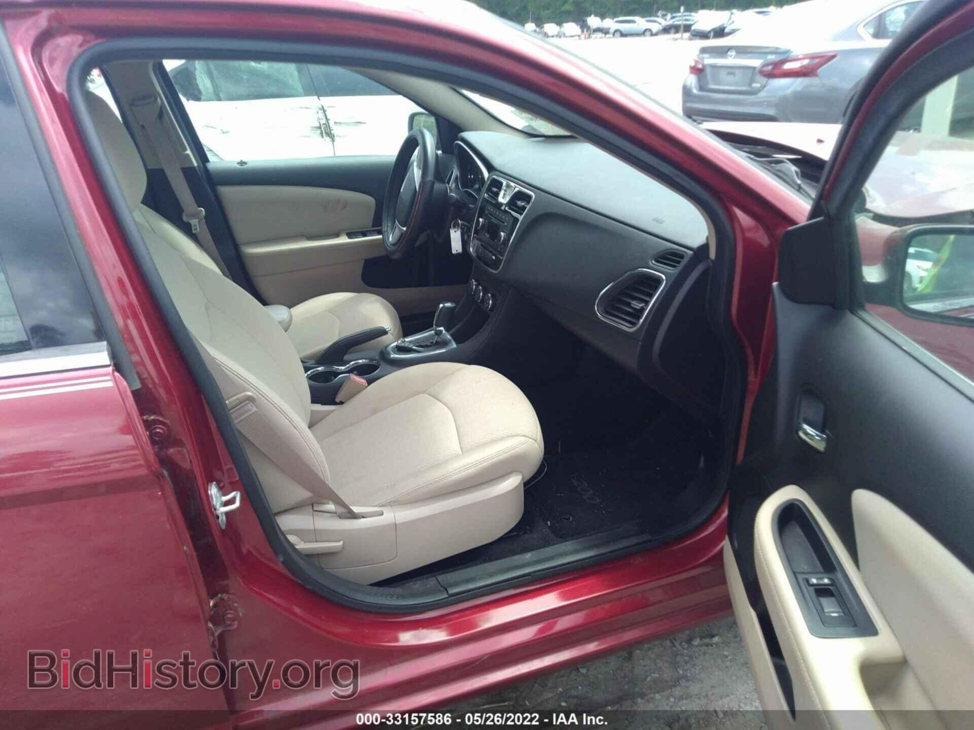 2013 CHRYSLER 200 - VIN: 1C3CCBBB7DN538500 - Фото 5