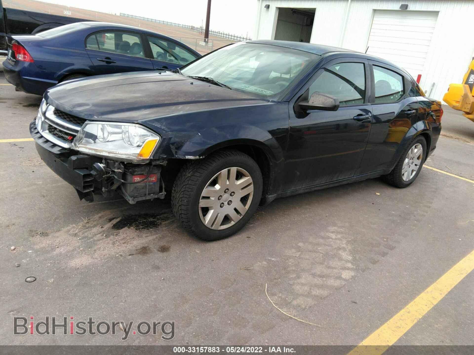 2014 DODGE AVENGER - VIN: 1C3CDZAB3EN220768 - Фото 2