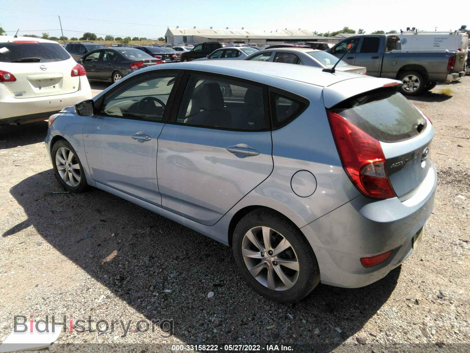 2014 HYUNDAI ACCENT - VIN: KMHCU5AE1EU168444 - Фото 3