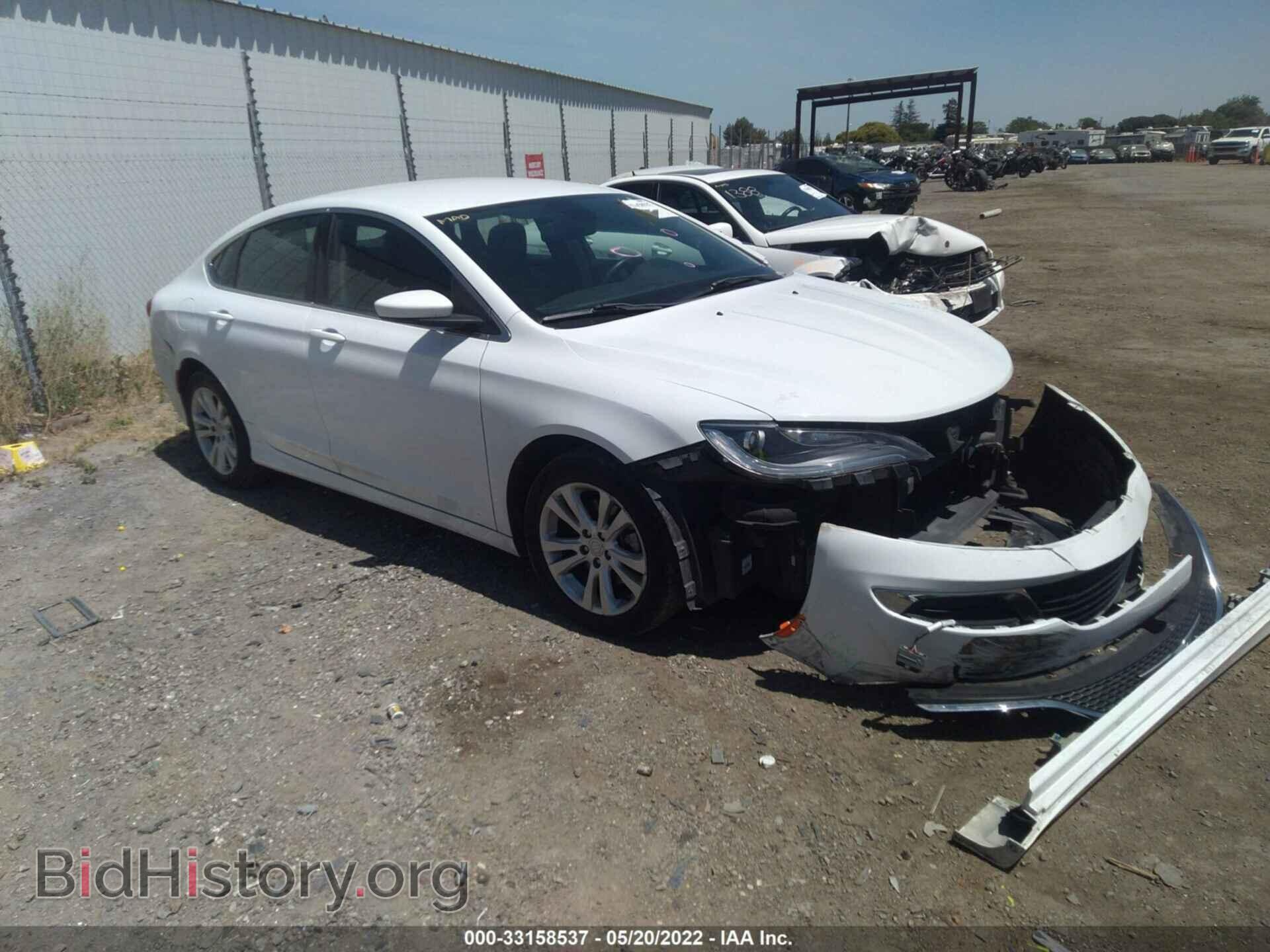 Фотография 1C3CCCAB7FN743809 - CHRYSLER 200 2015