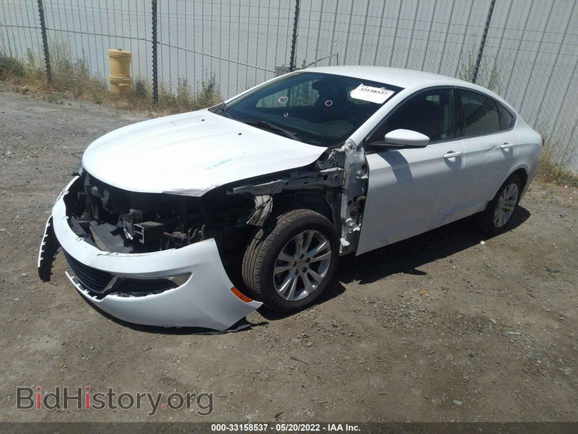 2015 CHRYSLER 200 - VIN: 1C3CCCAB7FN743809 - Фото 2