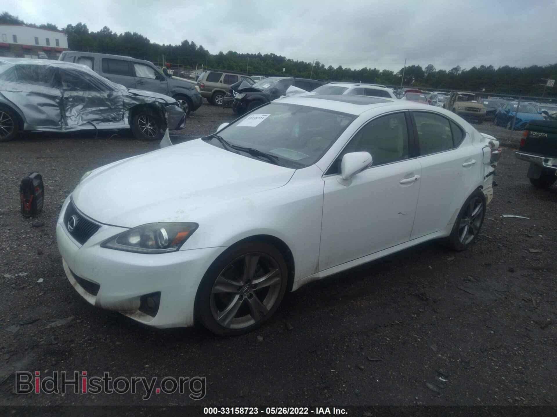 2012 LEXUS IS 250 - VIN: JTHBF5C23C5164043 - Фото 2