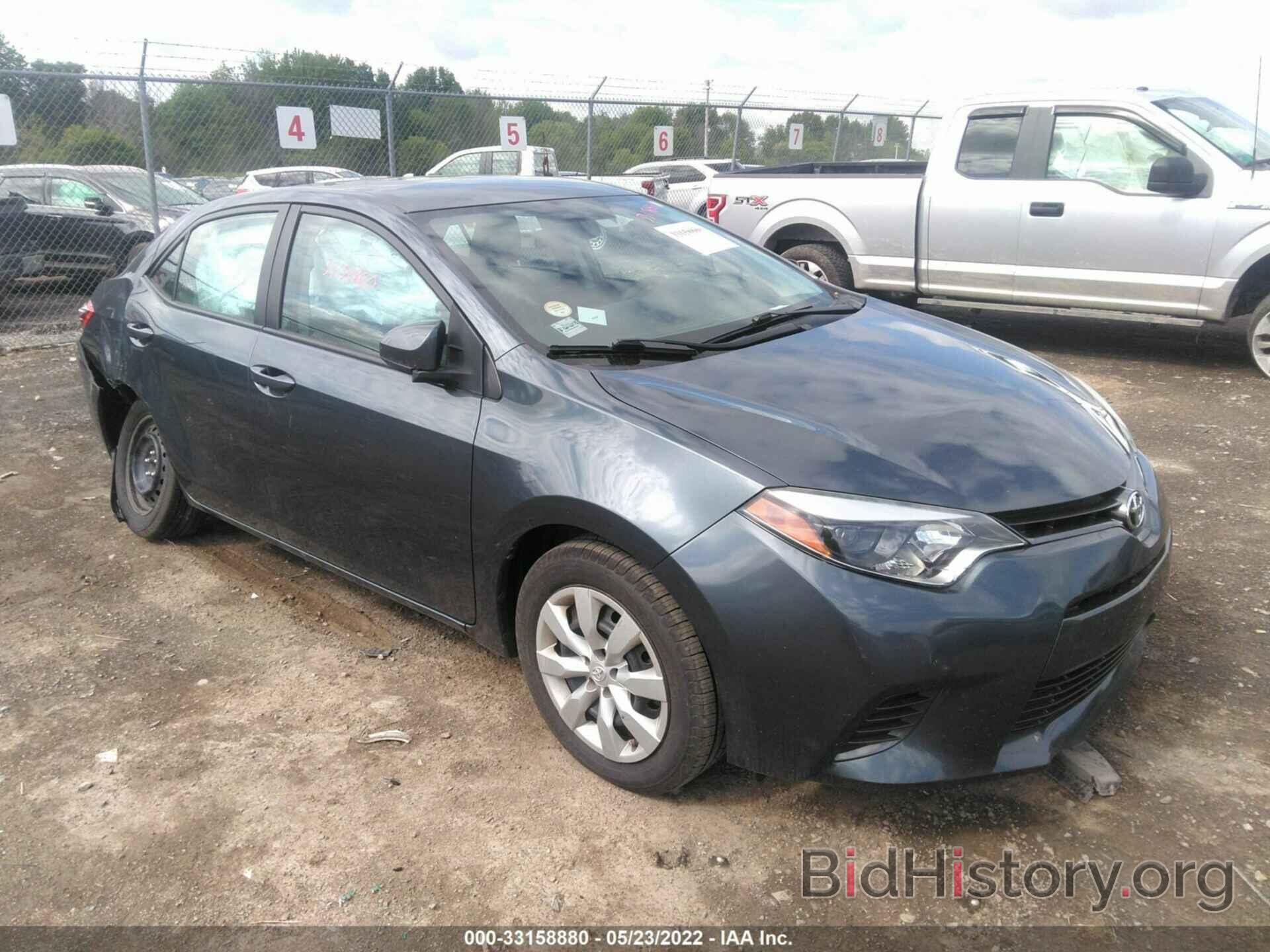 Photo 2T1BURHE3FC378457 - TOYOTA COROLLA 2015