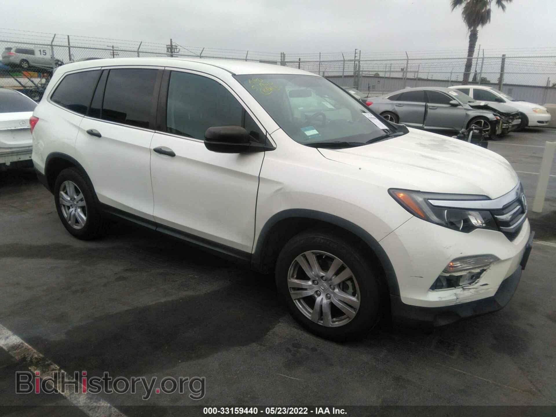 Photo 5FNYF5H17HB015796 - HONDA PILOT 2017