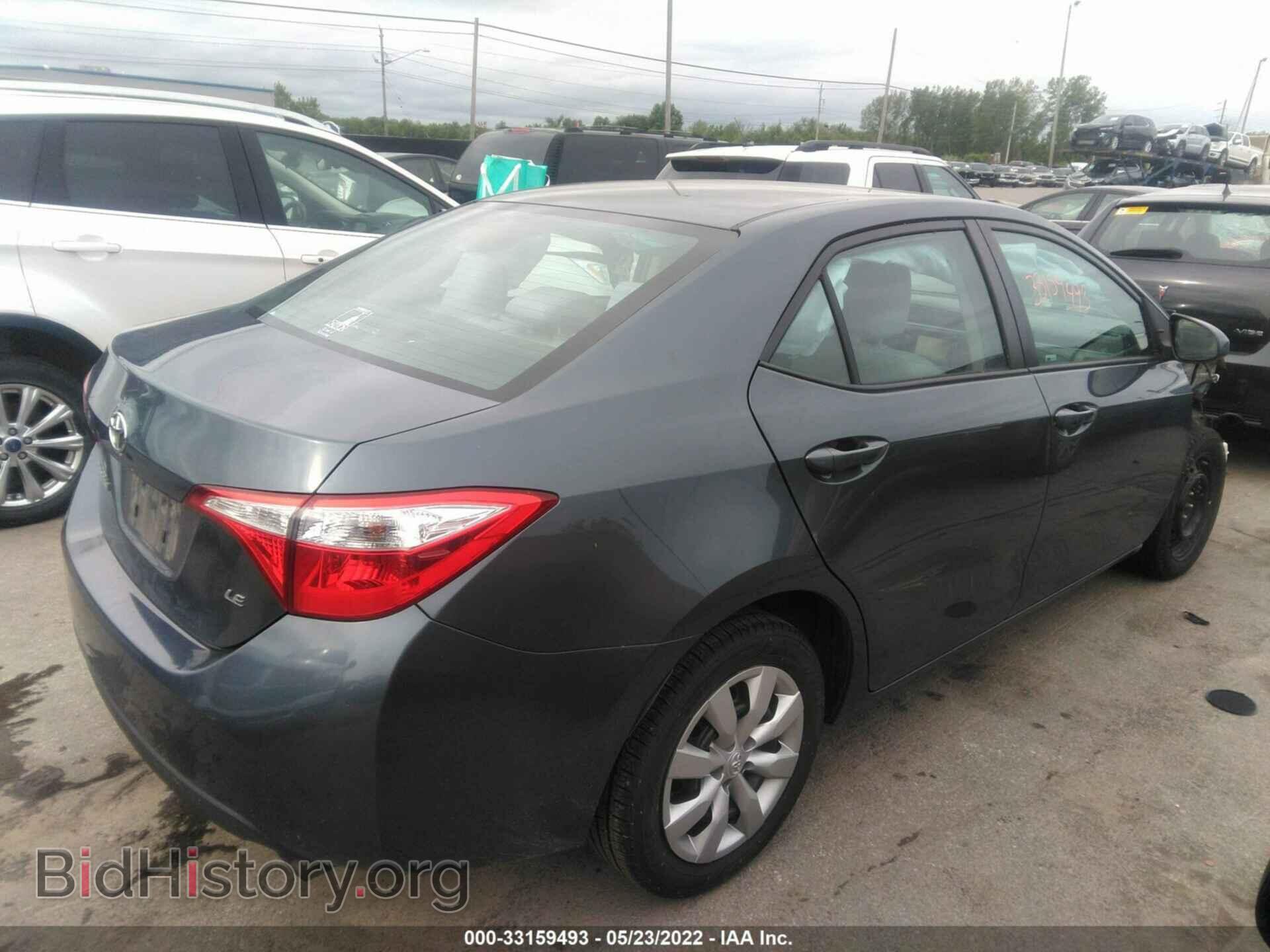 2015 TOYOTA COROLLA - VIN: 2T1BURHE2FC284182 - Фото 4