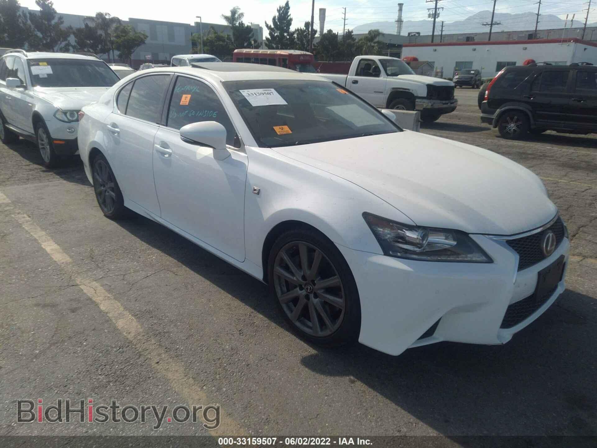 Фотография JTHBE1BL7E5036686 - LEXUS GS 350 2014