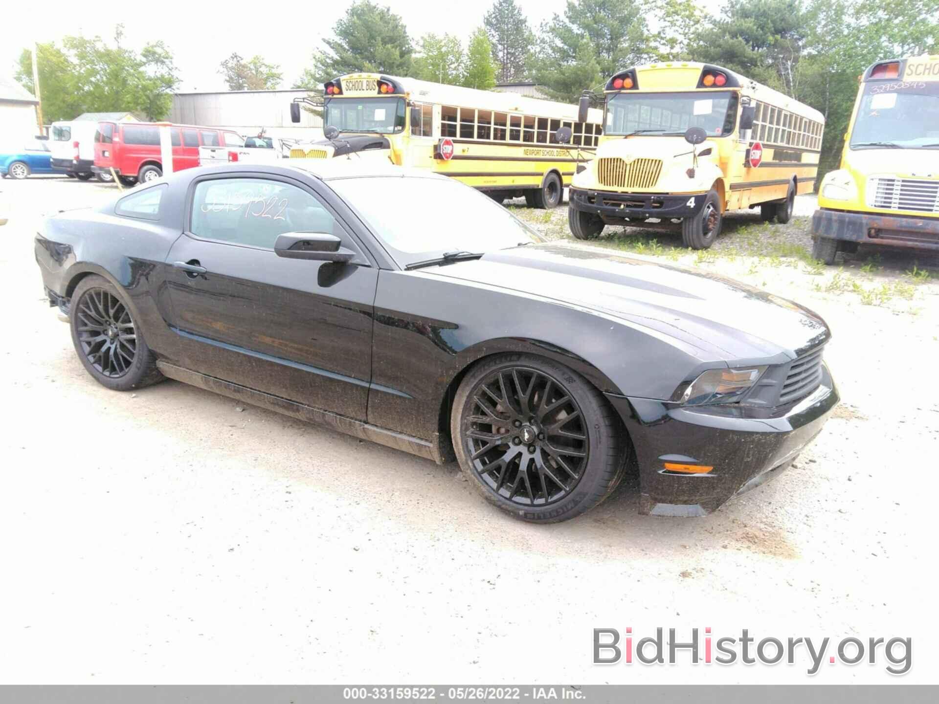 Photo 1ZVBP8CH6A5126689 - FORD MUSTANG 2010