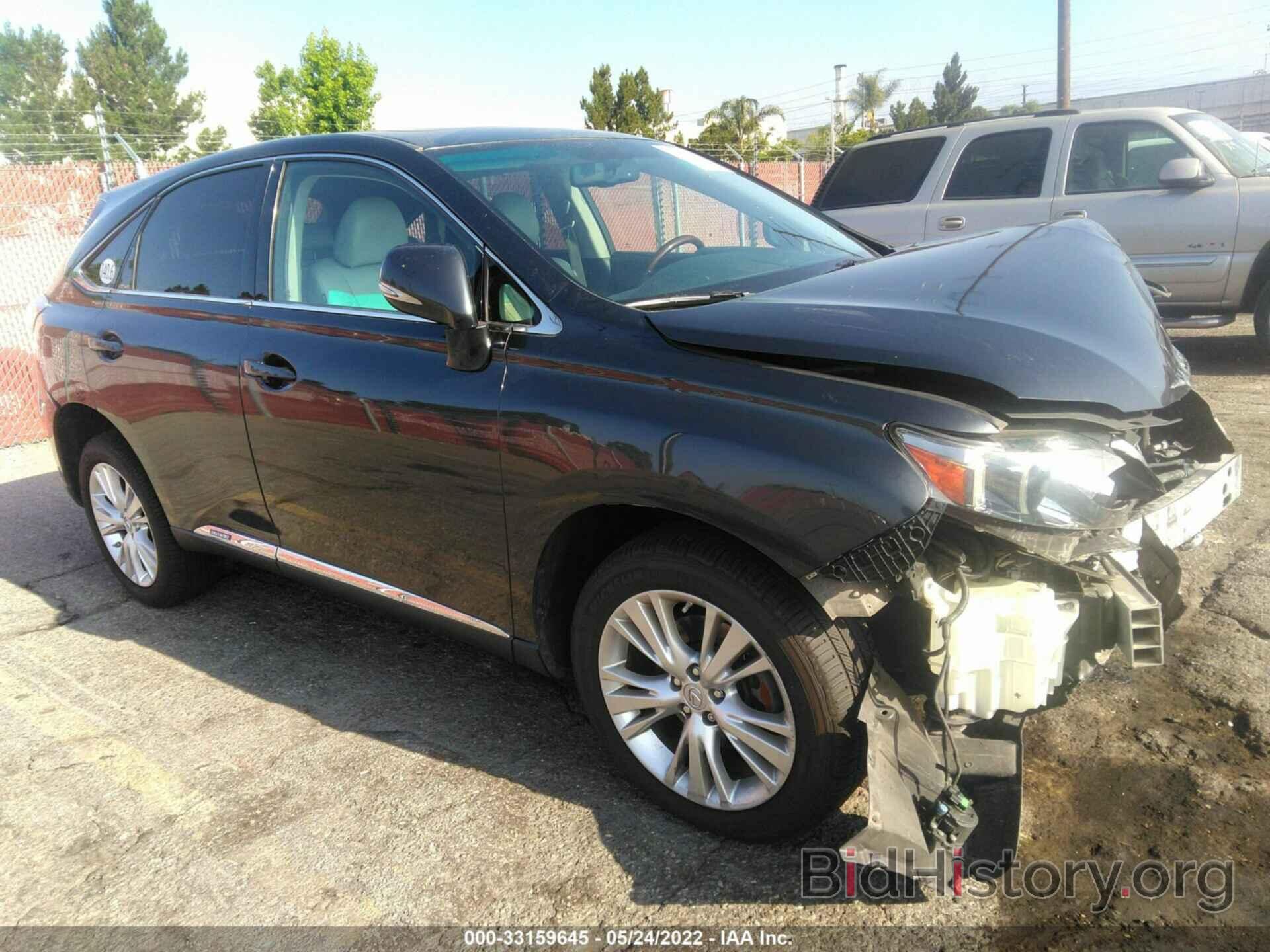 Photo JTJZB1BA6B2004605 - LEXUS RX 450H 2011