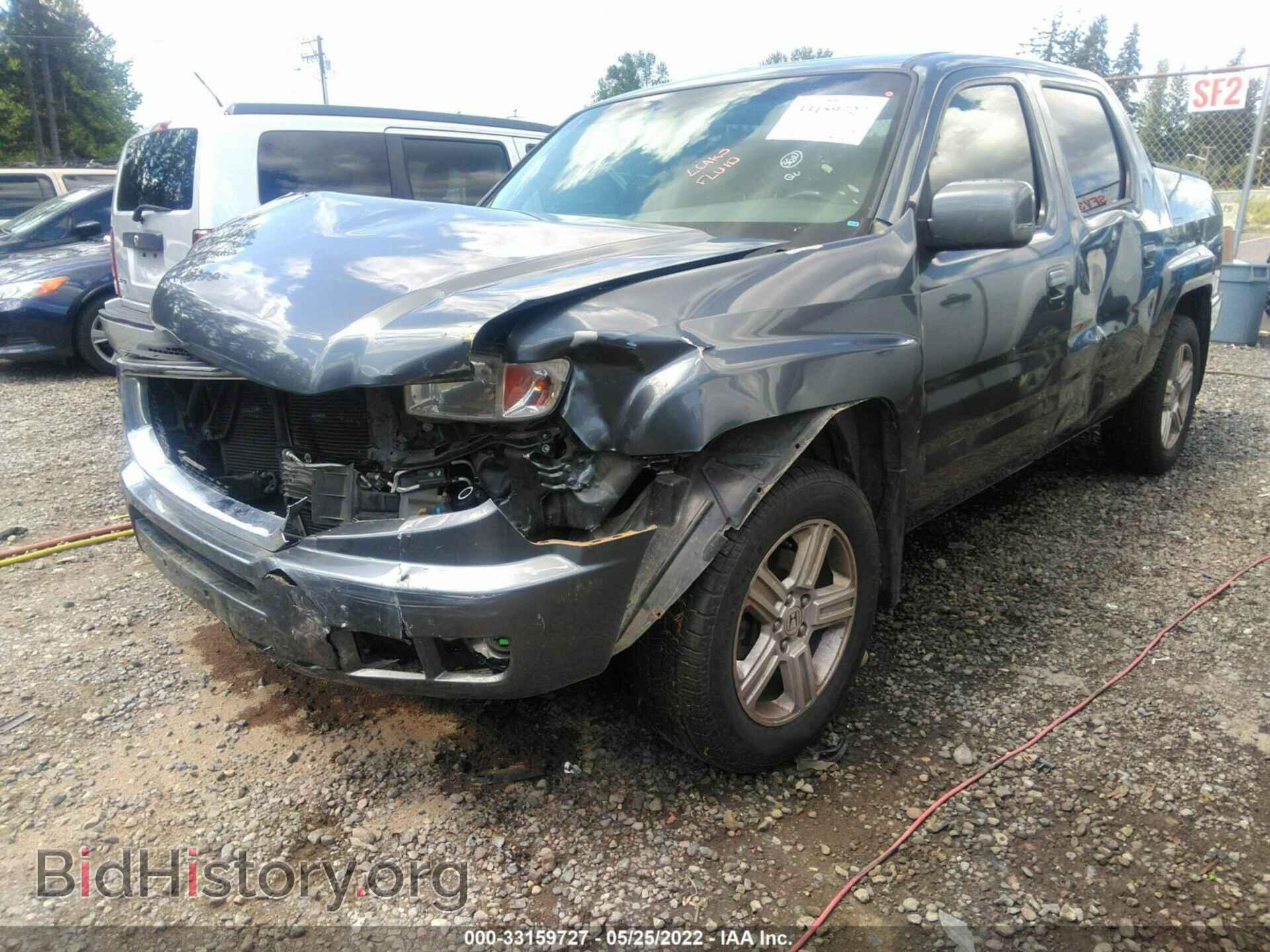 2011 HONDA RIDGELINE - VIN: 5FPYK1F5XBB005949 - Фото 2