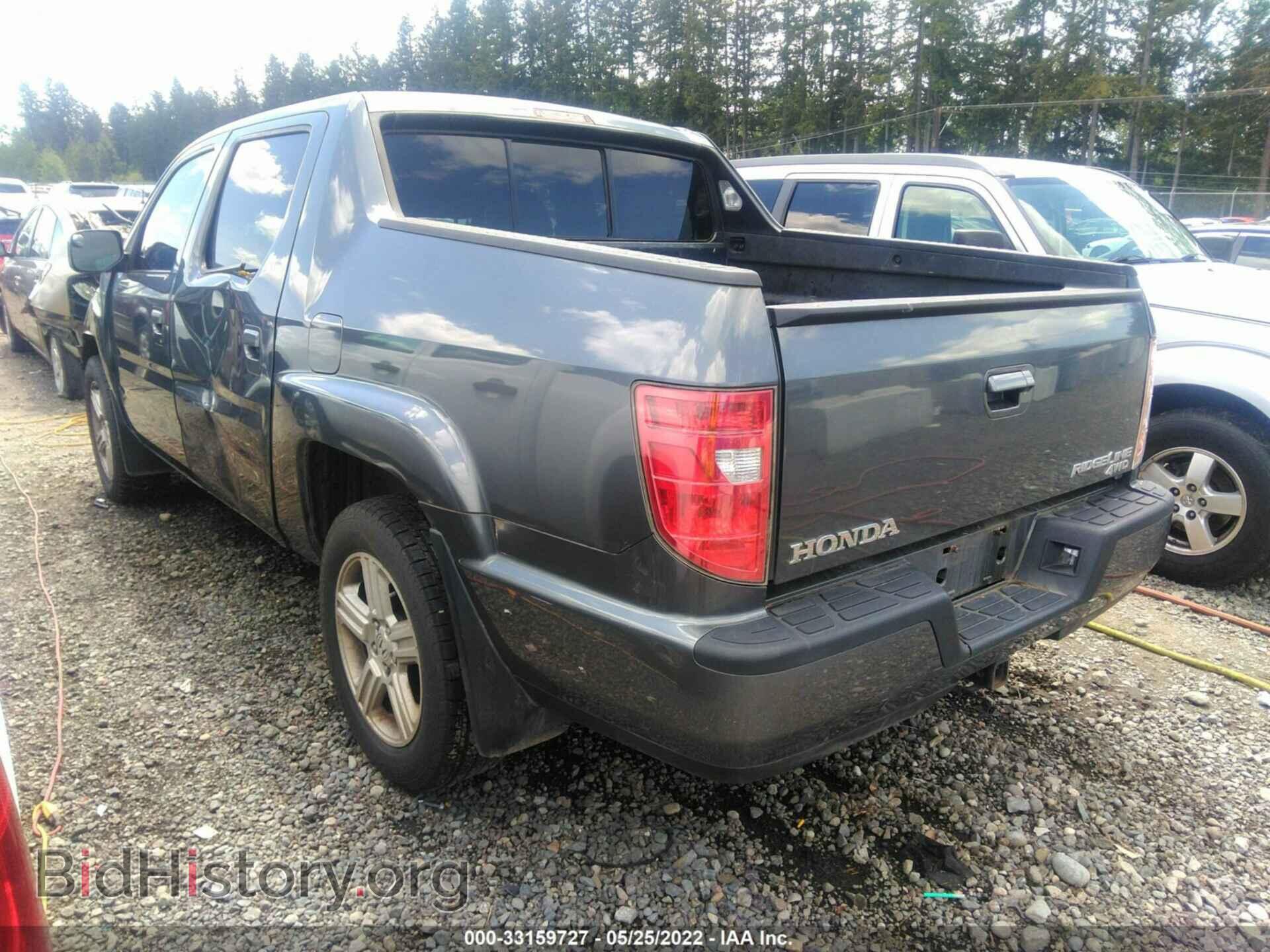 2011 HONDA RIDGELINE - VIN: 5FPYK1F5XBB005949 - Фото 3