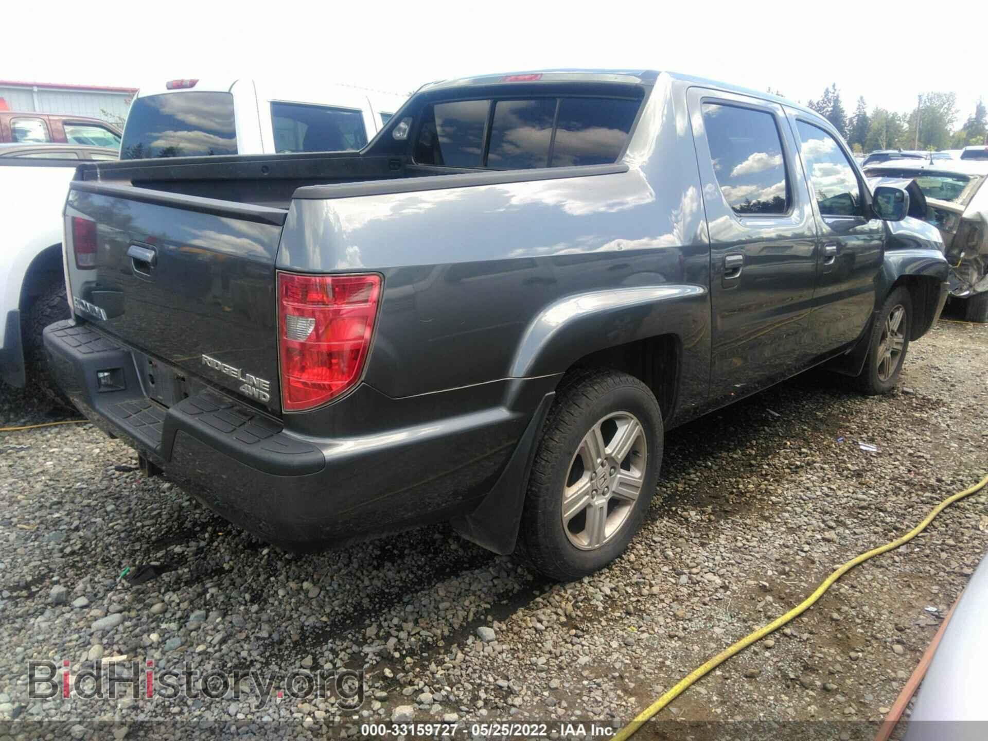 2011 HONDA RIDGELINE - VIN: 5FPYK1F5XBB005949 - Фото 4