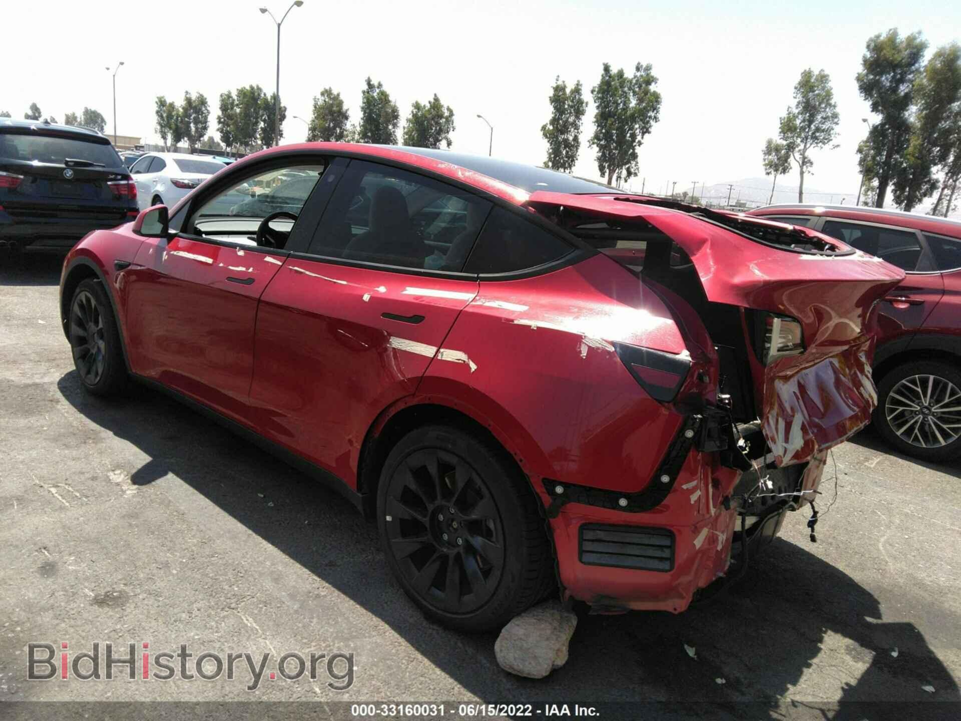 2021 TESLA MODEL Y - VIN: 5YJYGDED7MF121441 - Фото 3