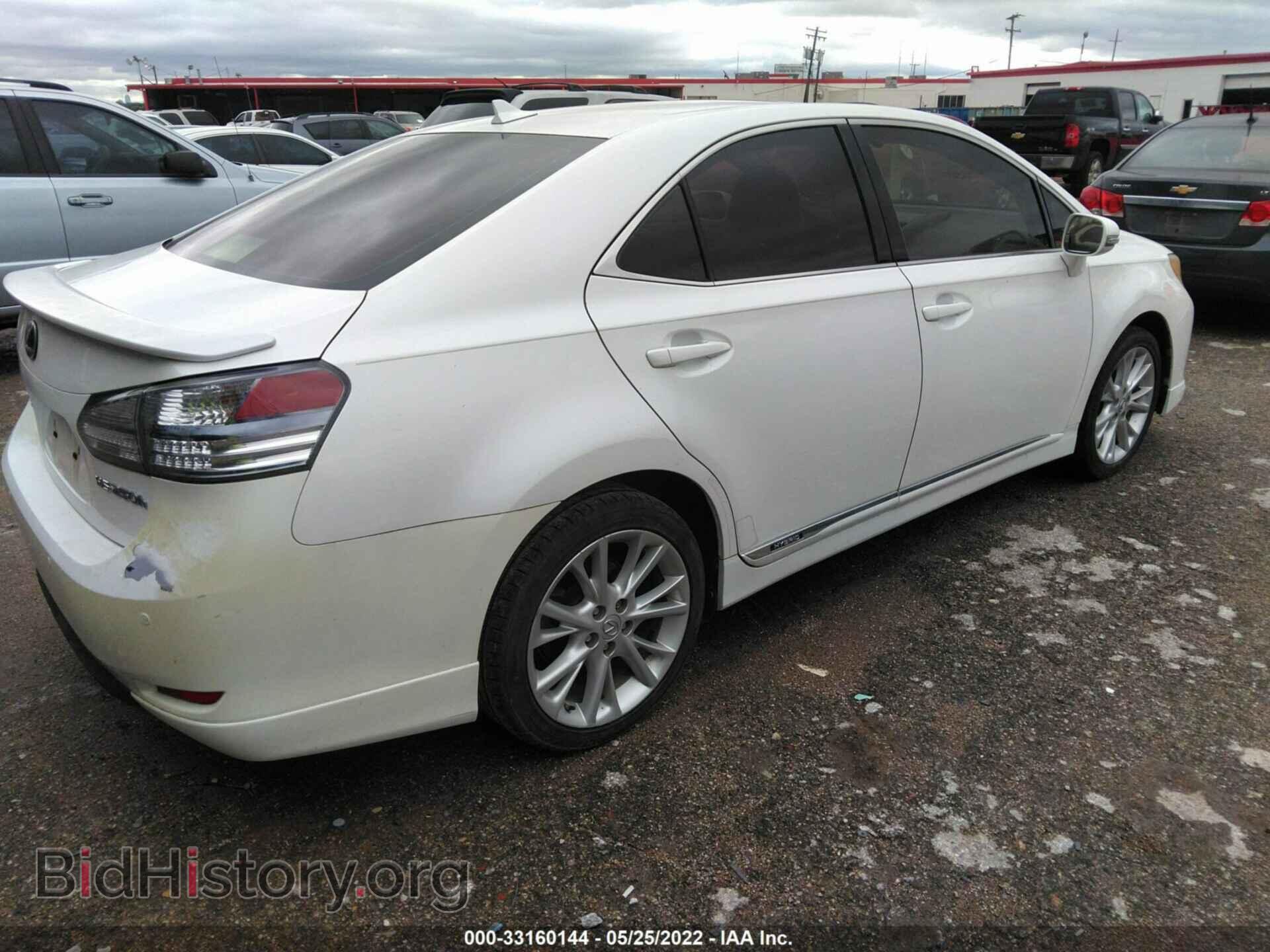 2010 LEXUS HS 250H - VIN: JTHBB1BA7A2016229 - Фото 4