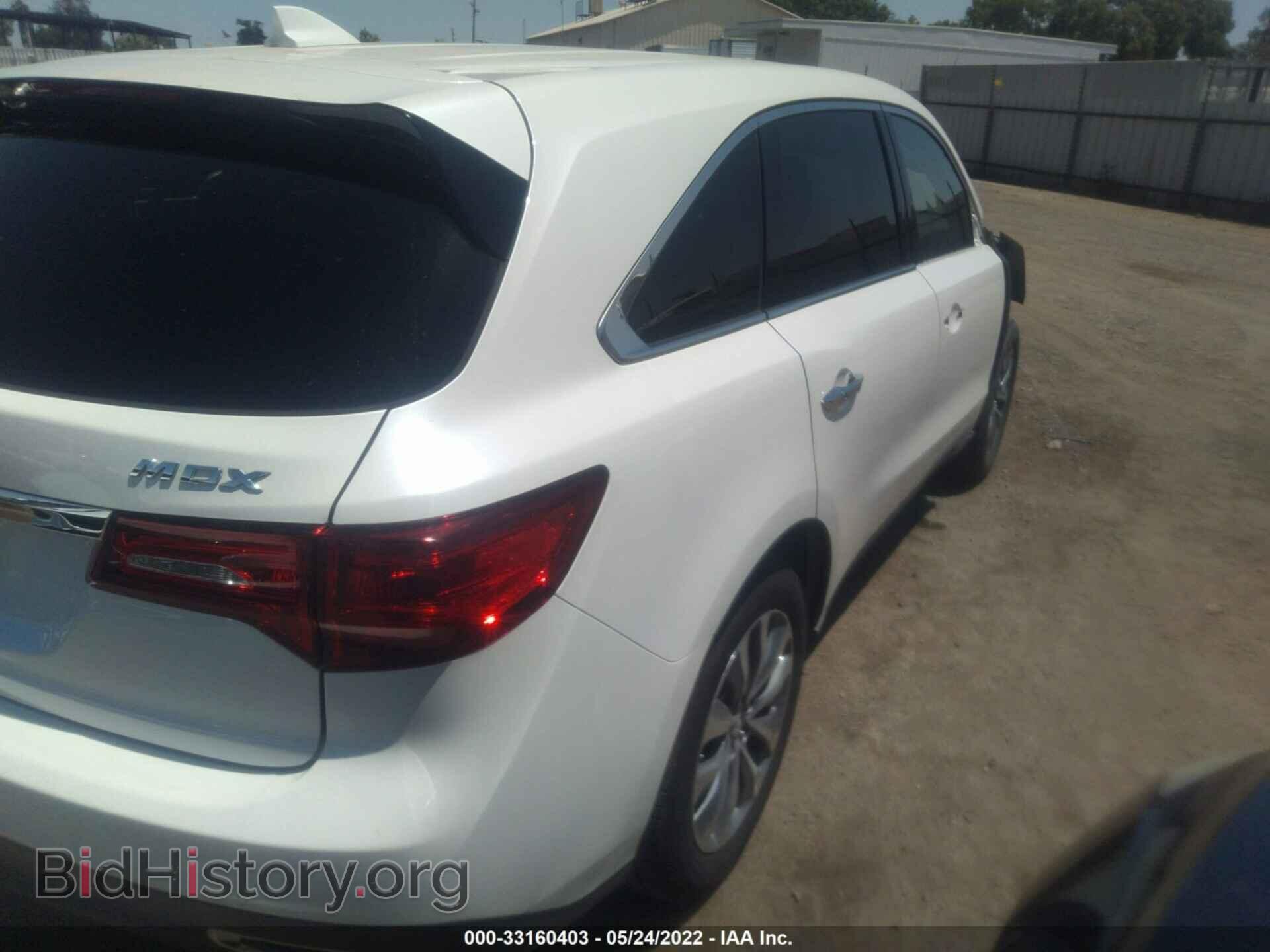 2014 ACURA MDX - VIN: 5FRYD3H40EB006842 - Photo 4