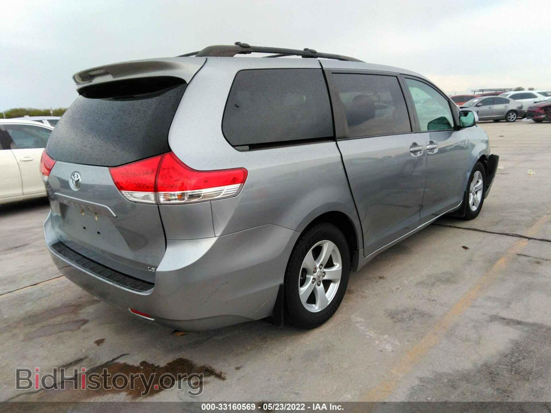 2011 TOYOTA SIENNA - VIN: 5TDKK3DC8BS099983 - Фото 4