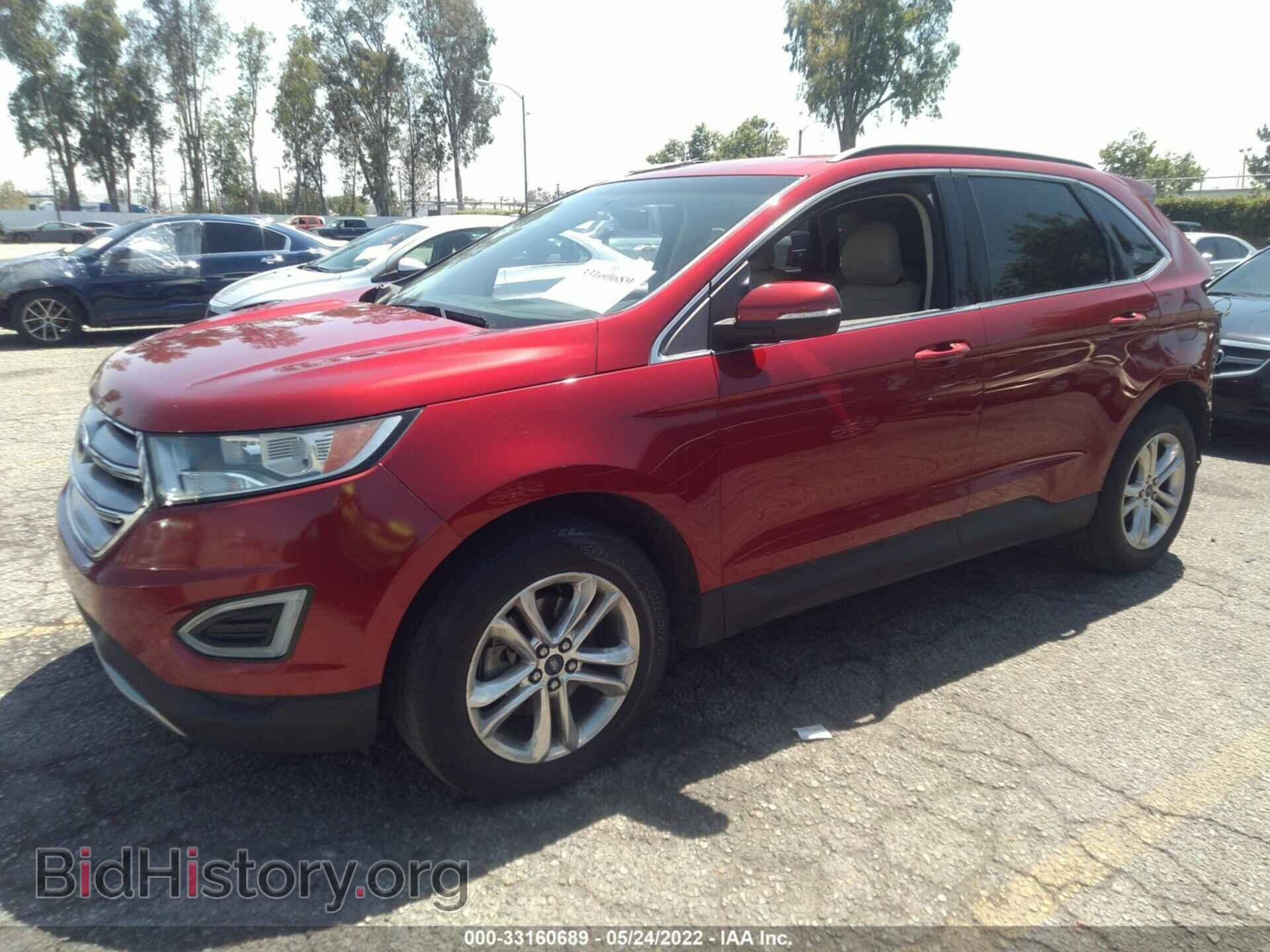 2015 FORD EDGE - VIN: 2FMTK3J81FBB39103 - Photo 2